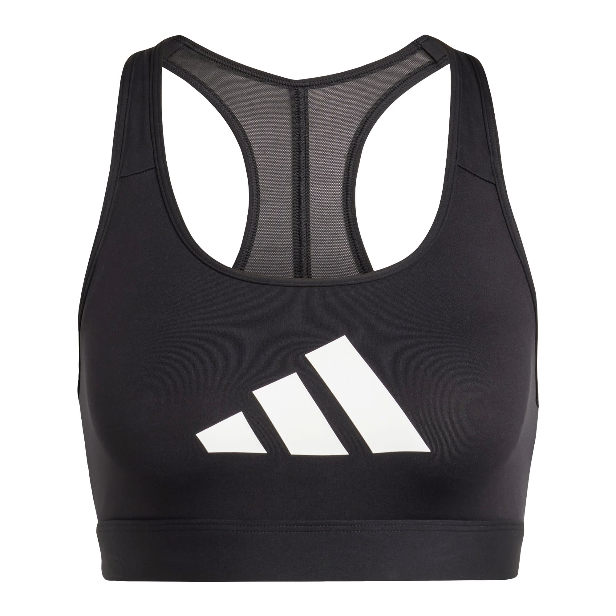 Top Deportivo Powerreact Big Logo Estampado adidas Mujer