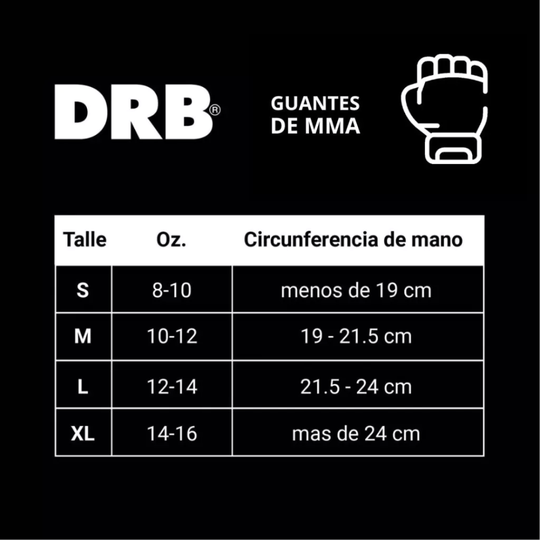 Guantes Drb Mma — imagen 3