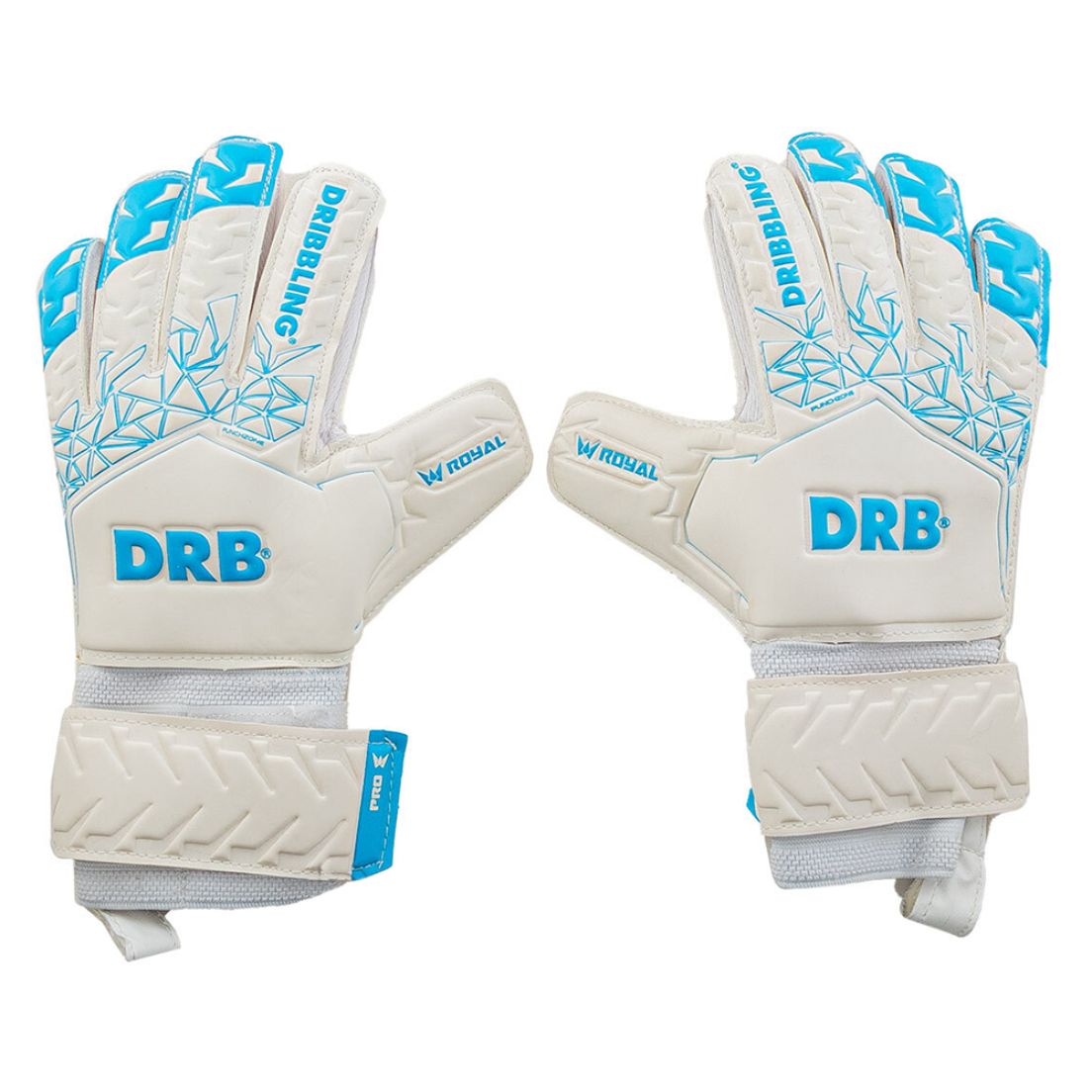 Guantes De Arquero Drb Royal 4 De Adulto