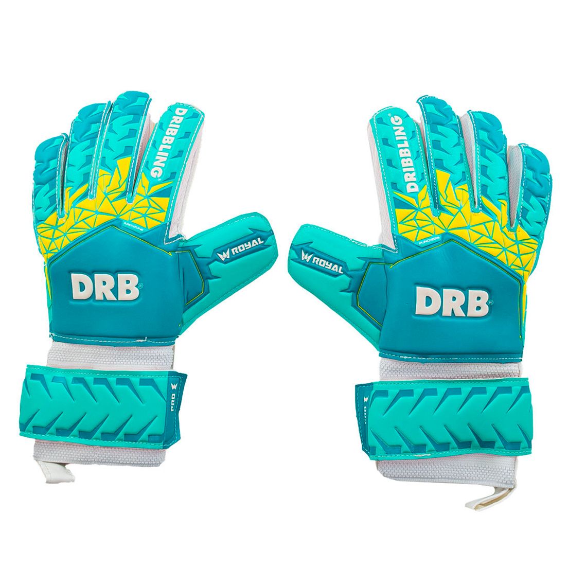 Guantes De Arquero Drb Royal 4 De Adulto