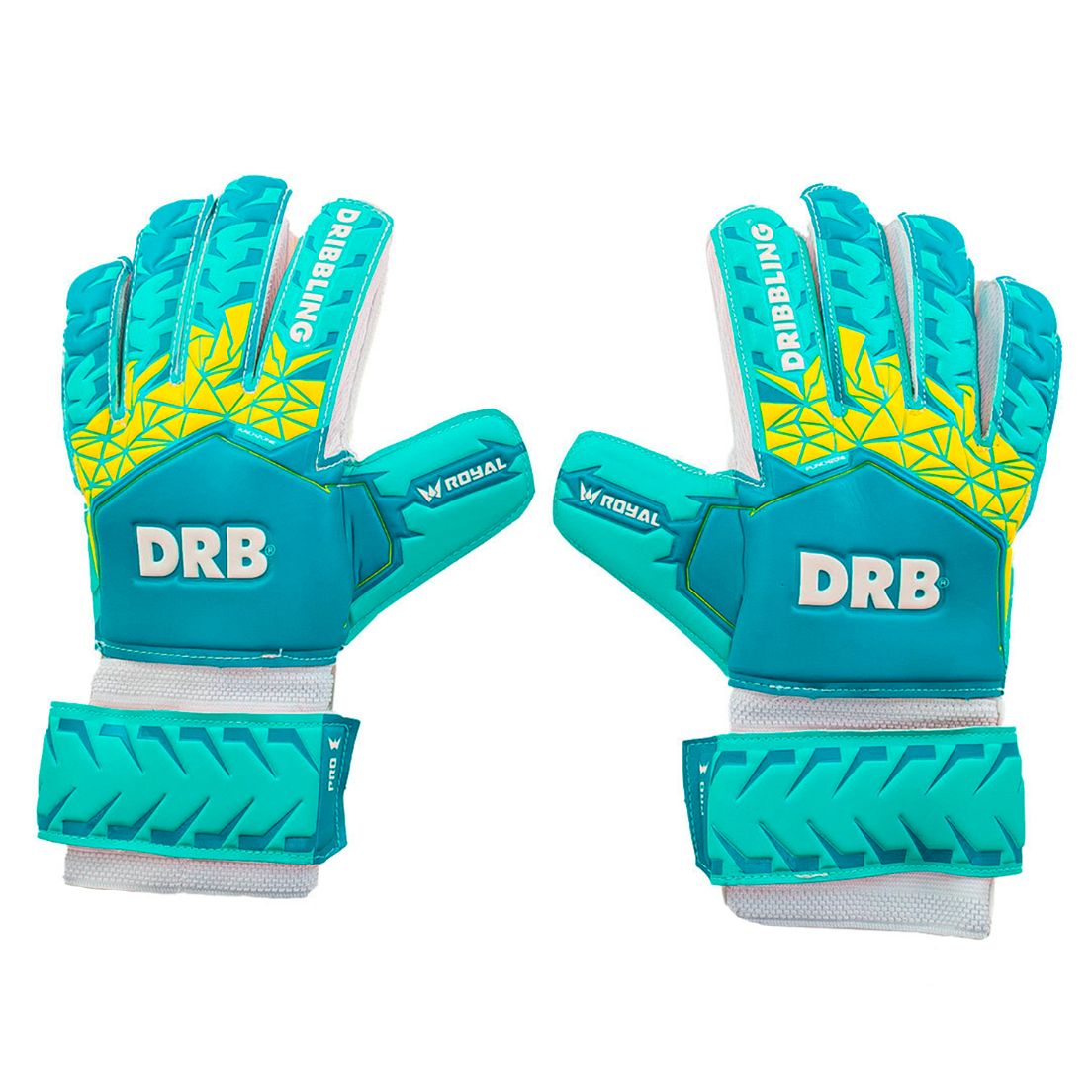 Guantes De Arquero Drb Royal 4 De Niños