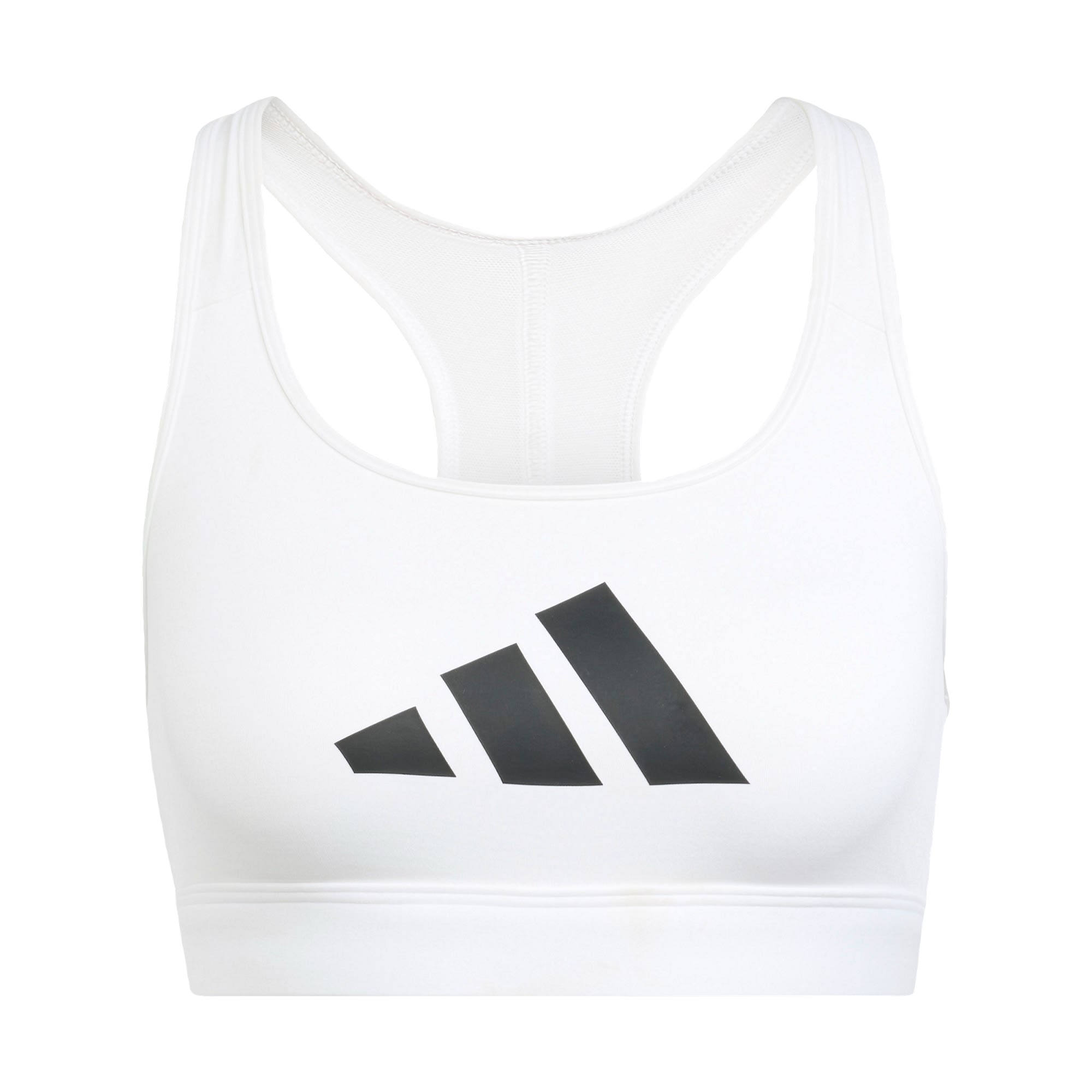 Top Deportivo Powerreact Big Logo Estampado adidas Mujer