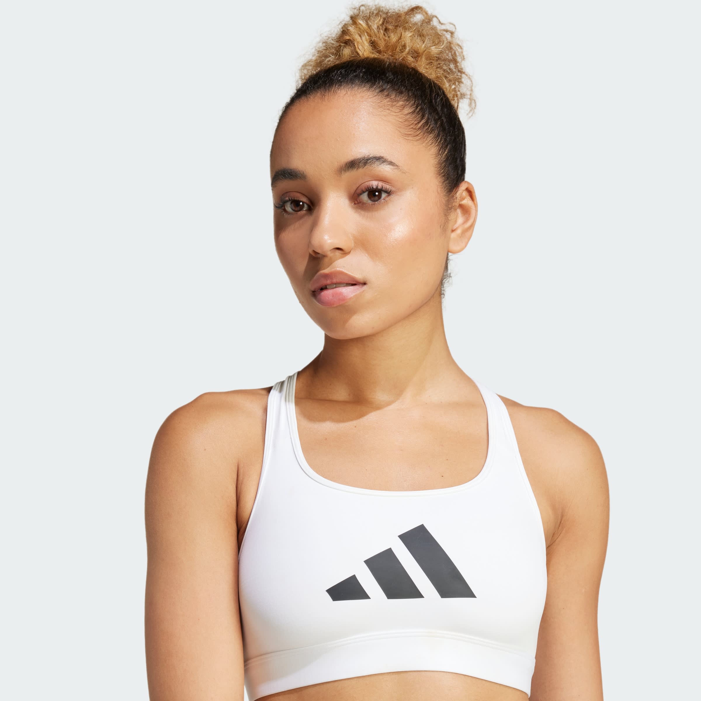 Top Deportivo Powerreact Big Logo Estampado adidas Mujer — imagen 8