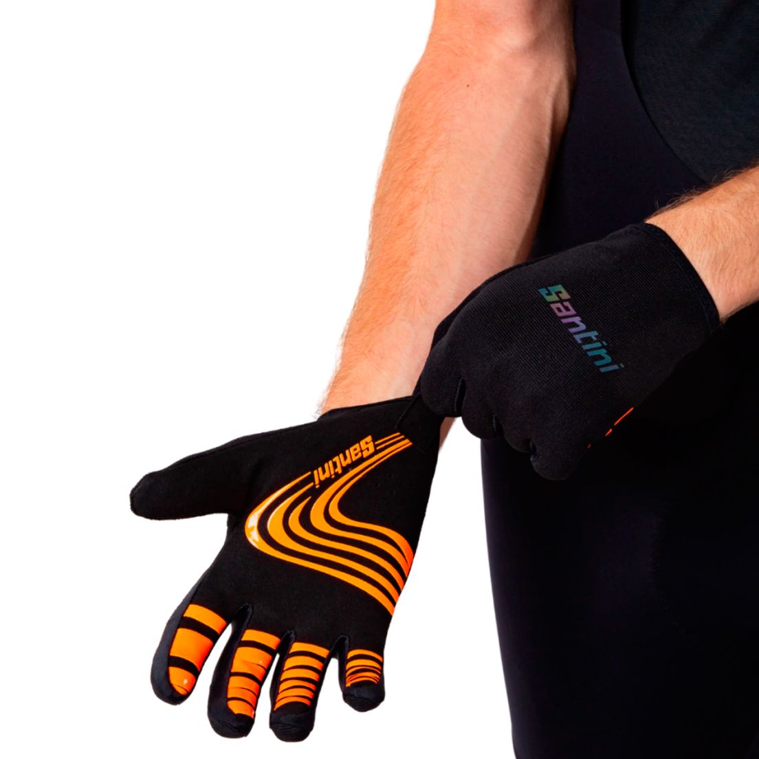 Guantes De Cicilismo Santini MTB Unisex — imagen 3