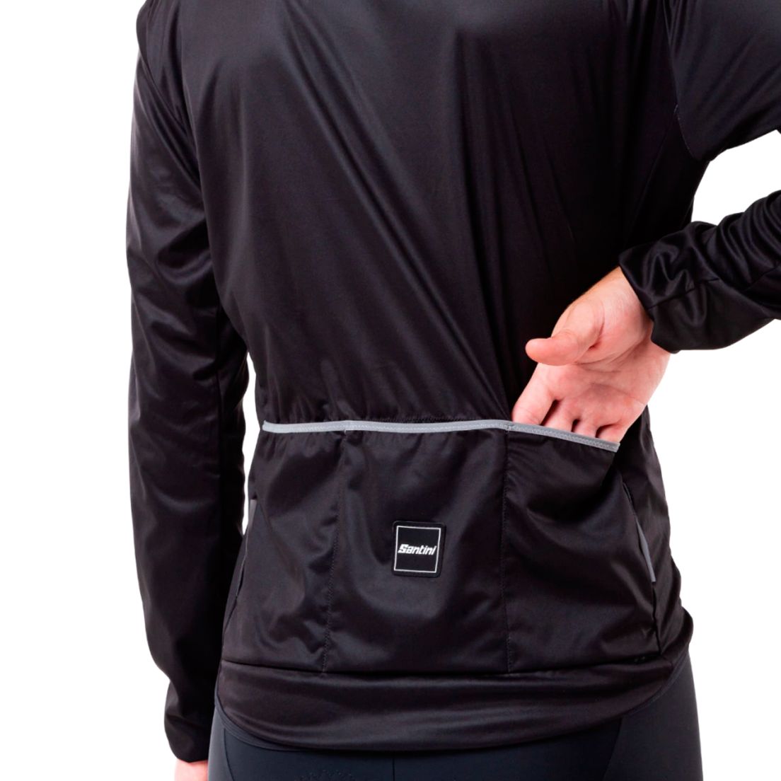 Campera Santini Rompevientos Nebula De Hombre — imagen 5