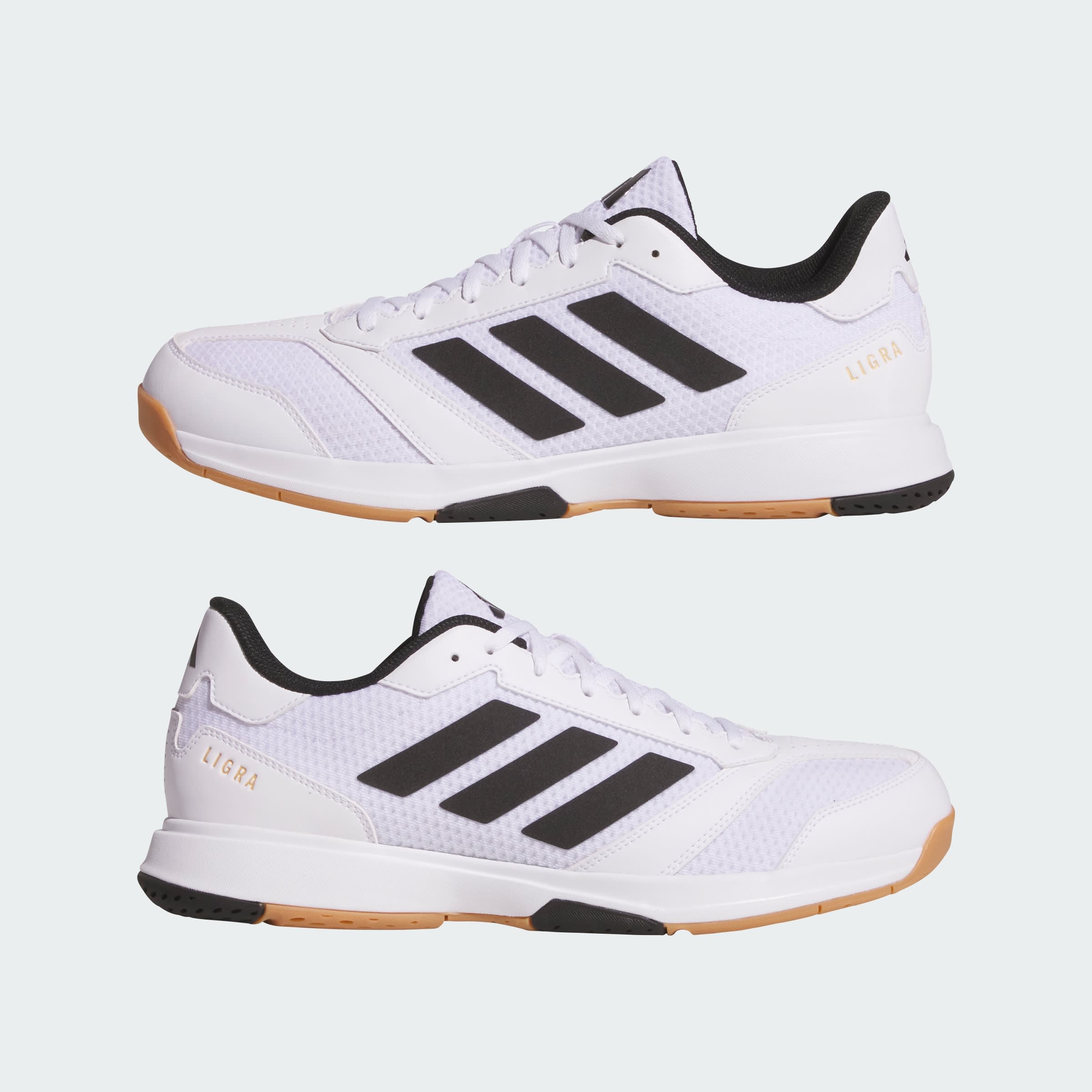 Zapatillas Botines Ligra 8 Cancha Cubierta adidas Hombre — imagen 8