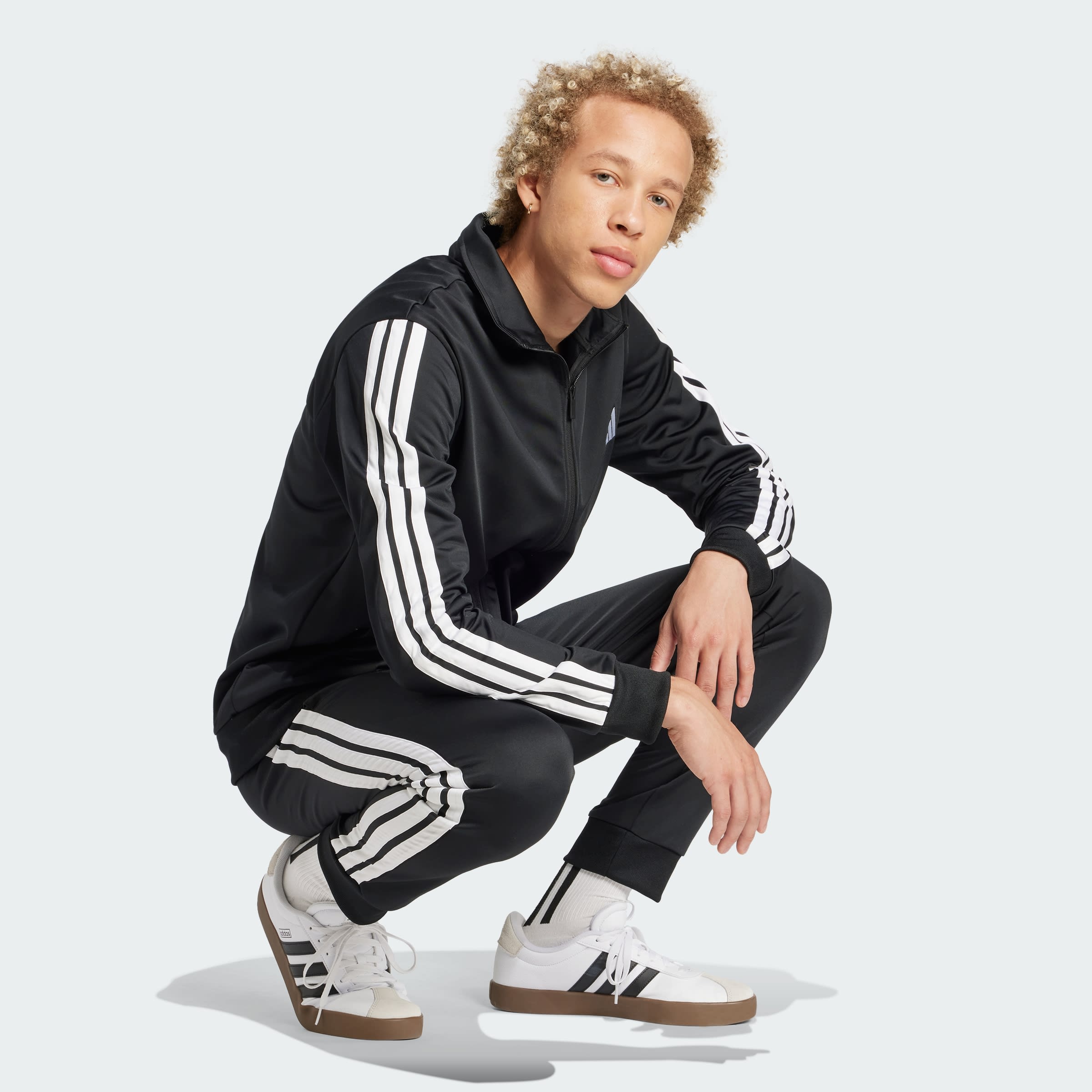 Conjunto Sportswear Basic 3 Franjas Tricot adidas Hombre — imagen 5