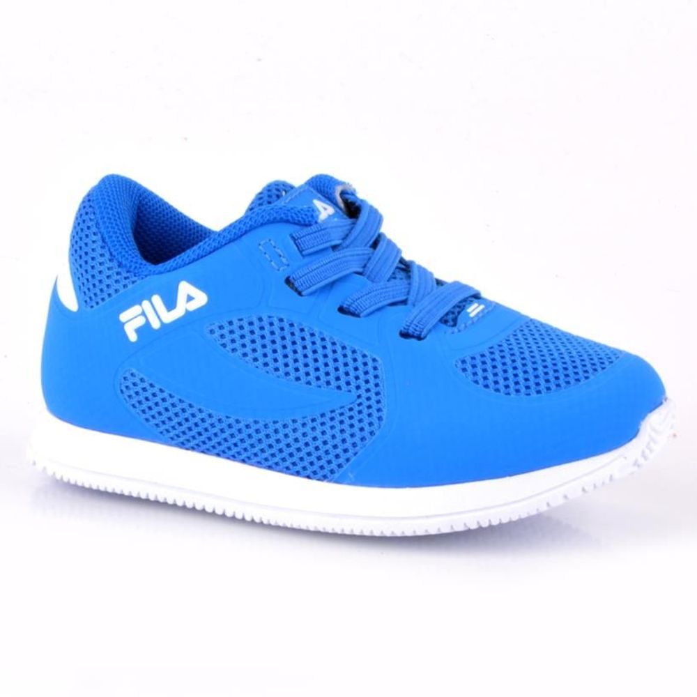 zapatillas fila azules