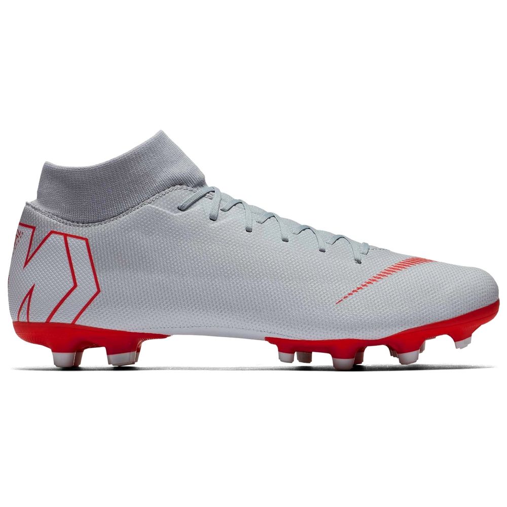 botines nike mercurial grises