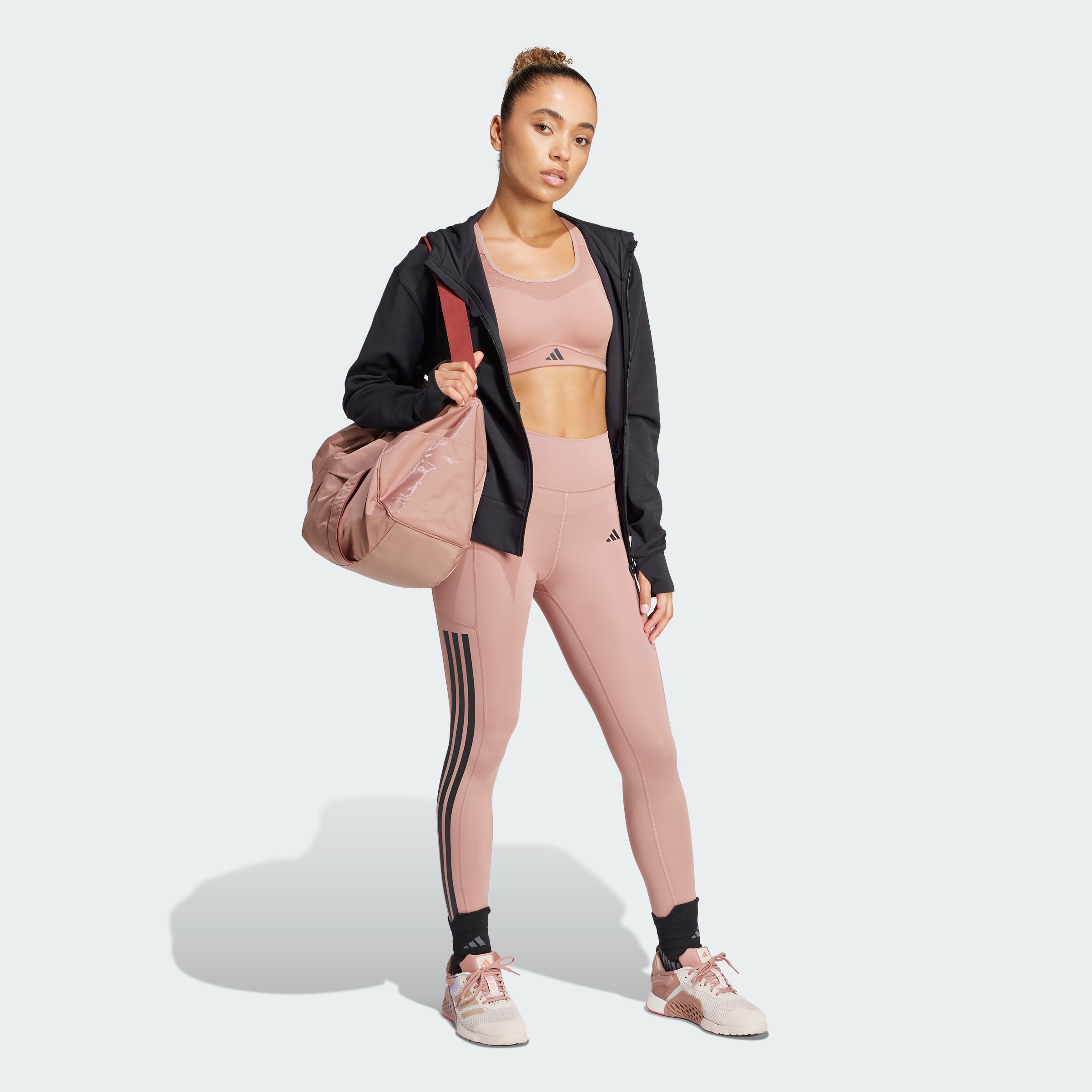 Buzo con Capucha Designed 4 Training Cierre Frontal adidas Mujer — imagen 6
