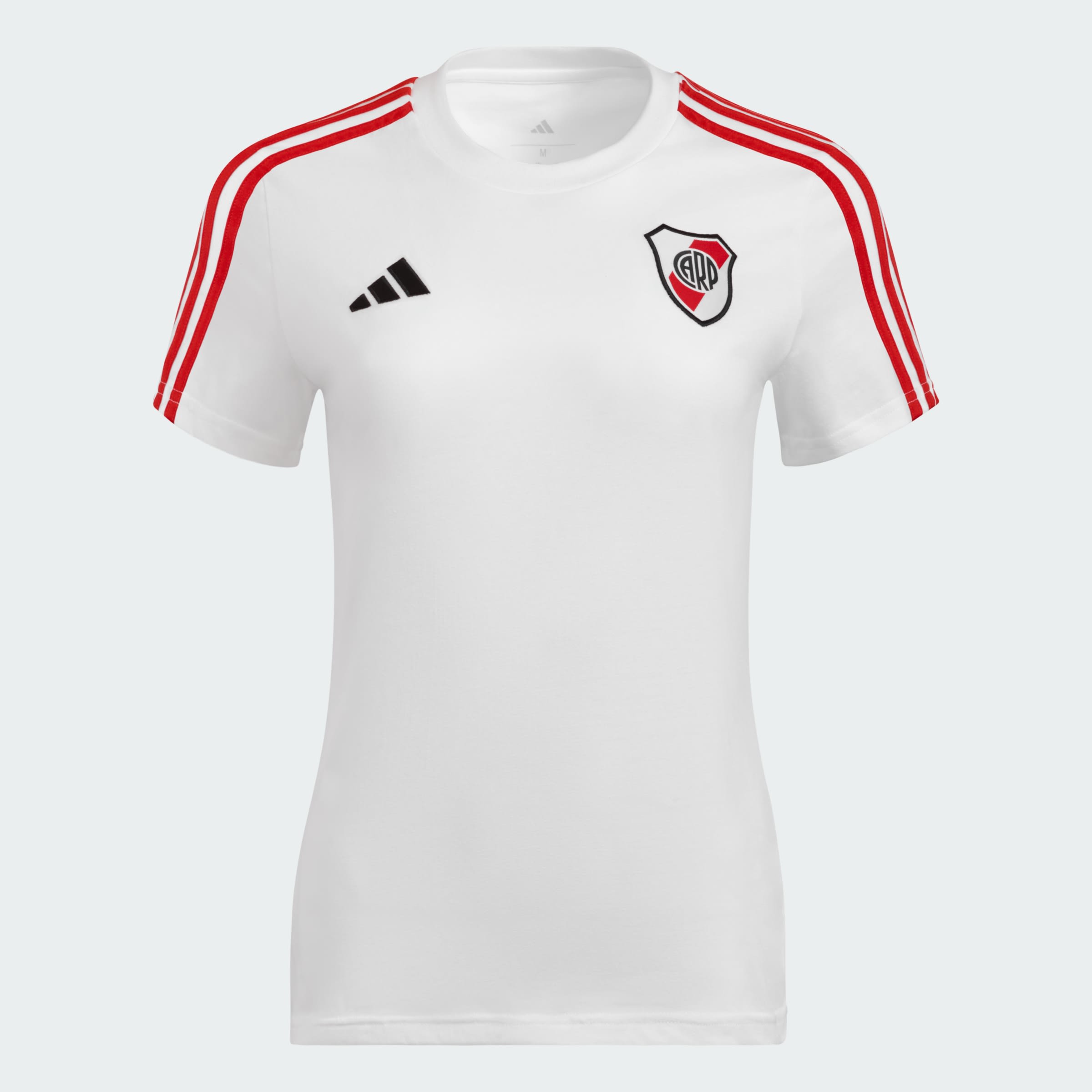 Remera River Plate 3 Tiras adidas Mujer — imagen 2