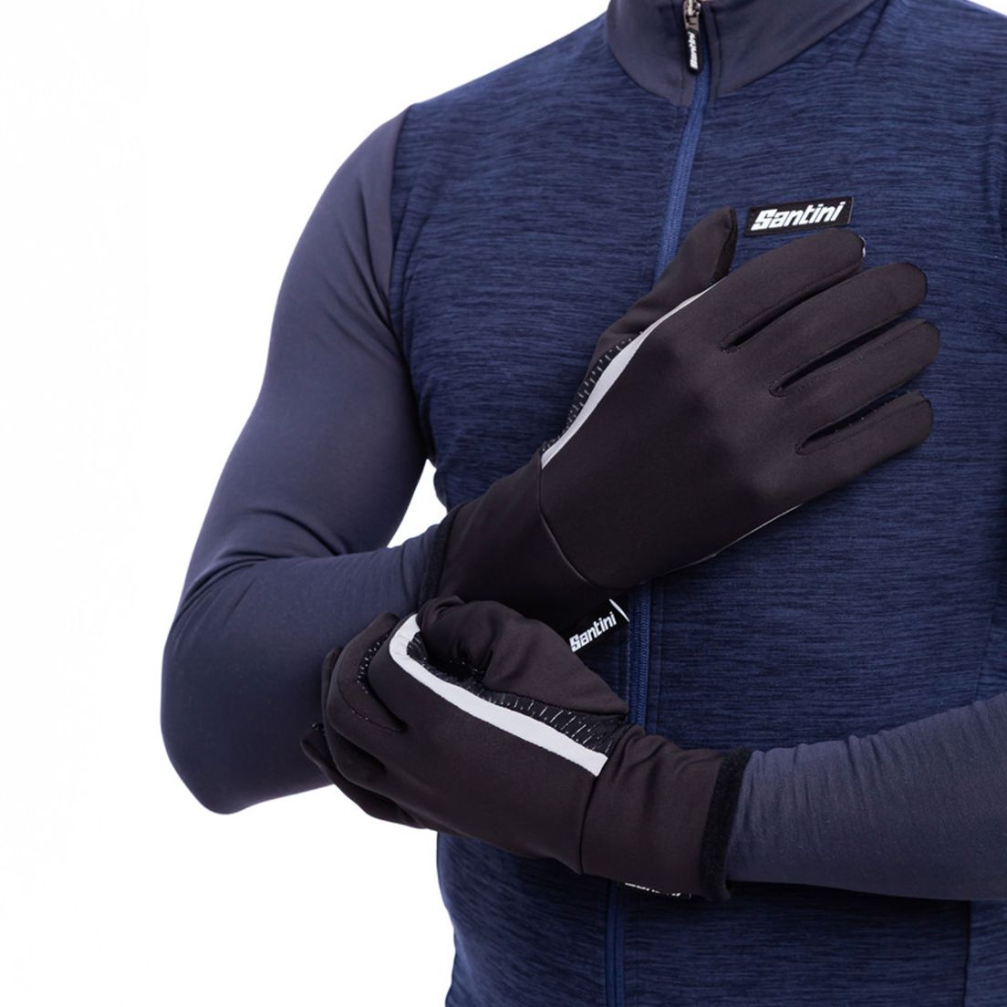 Guantes De Ciclismo Santini Adapt Unisex
