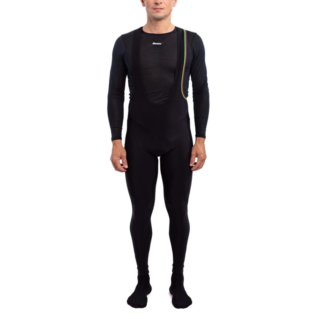 Calza De Ciclismo Santini Rainbow Official UCI De Hombre