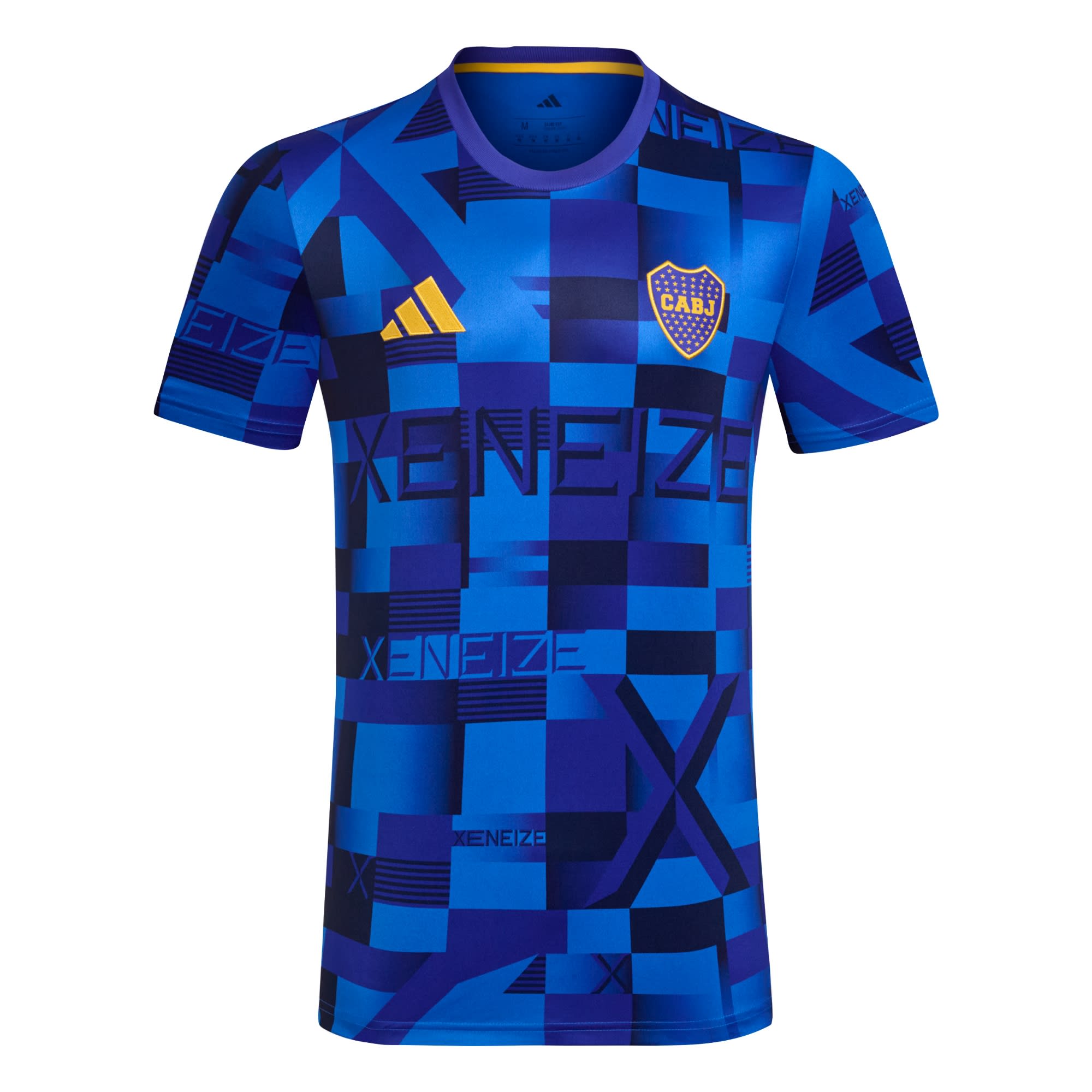 Camiseta Prepartido de Boca Juniors 25/26 adidas Hombre