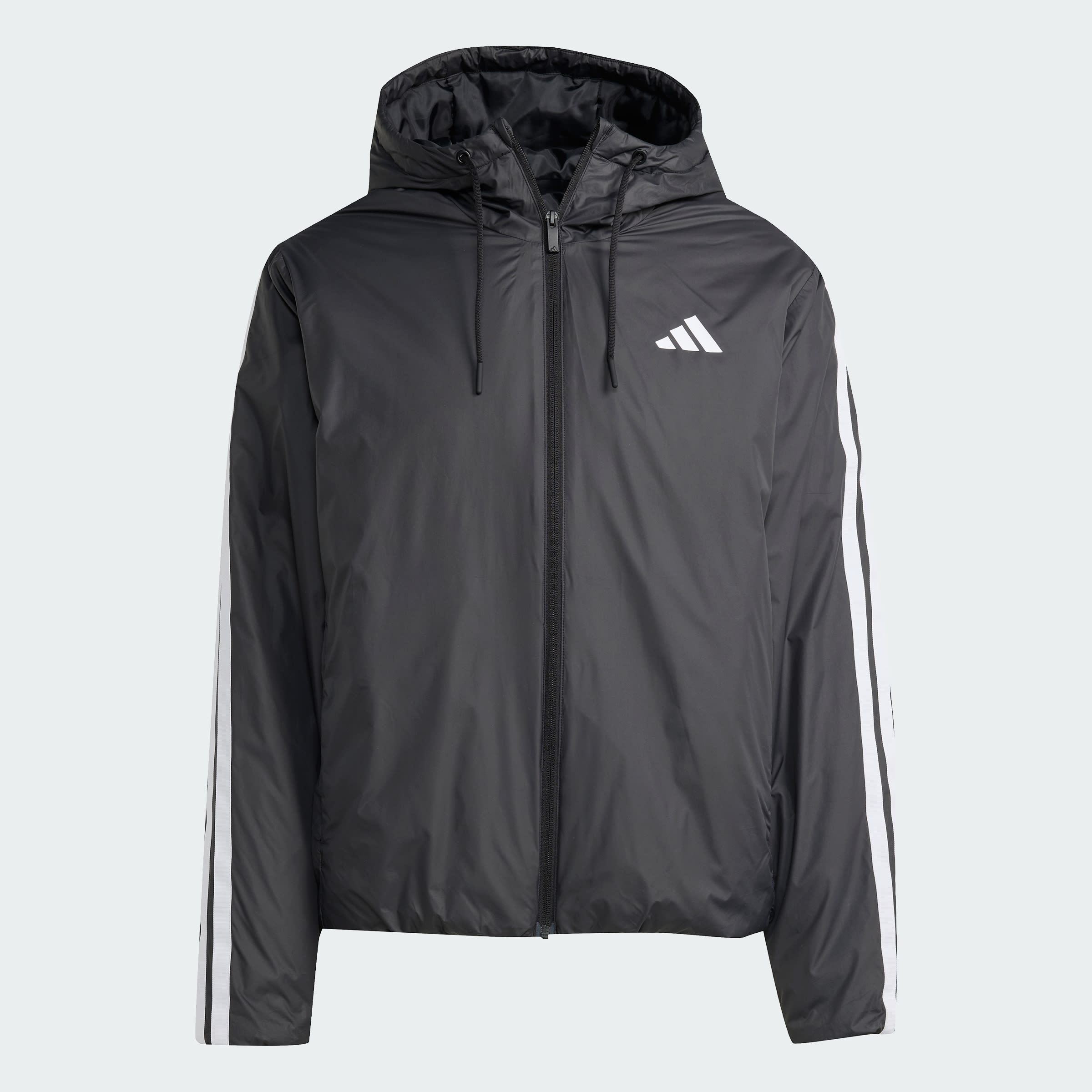 Campera térmica con capucha de 3 Tiras Essentials CLIMAWARM adidas Hombre — imagen 3