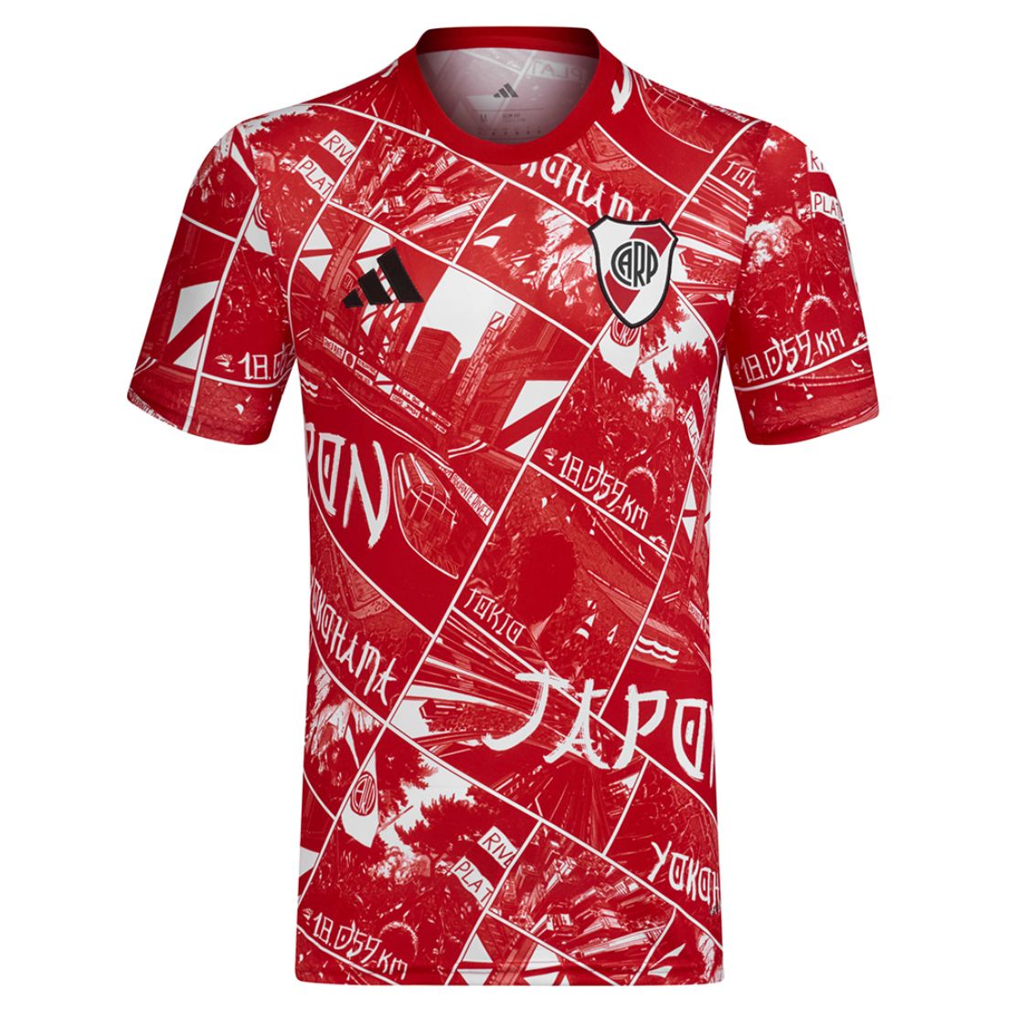 Camiseta adidas River Plate Pre-Match 25/26 De Hombre