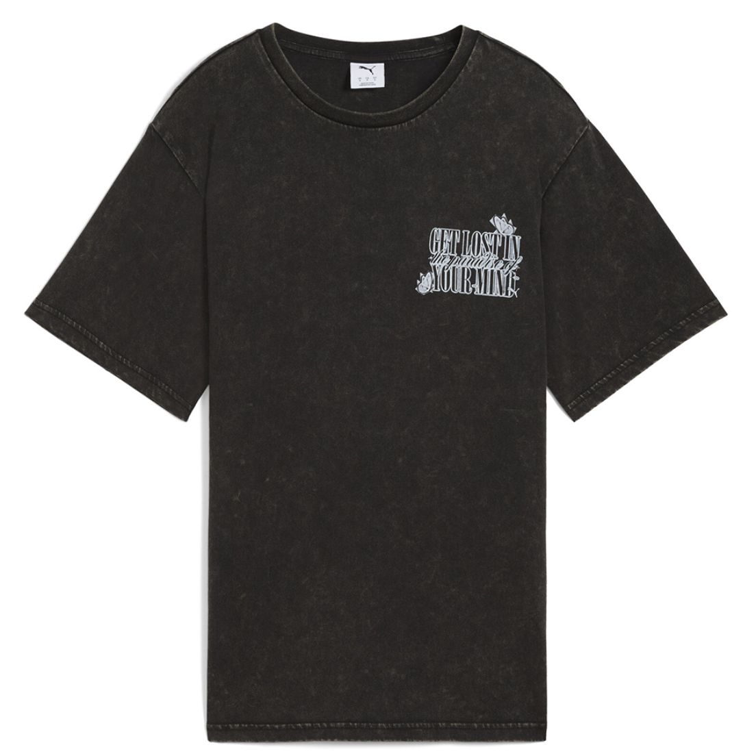Remera Puma Paradise Mindset Washed De Mujer
