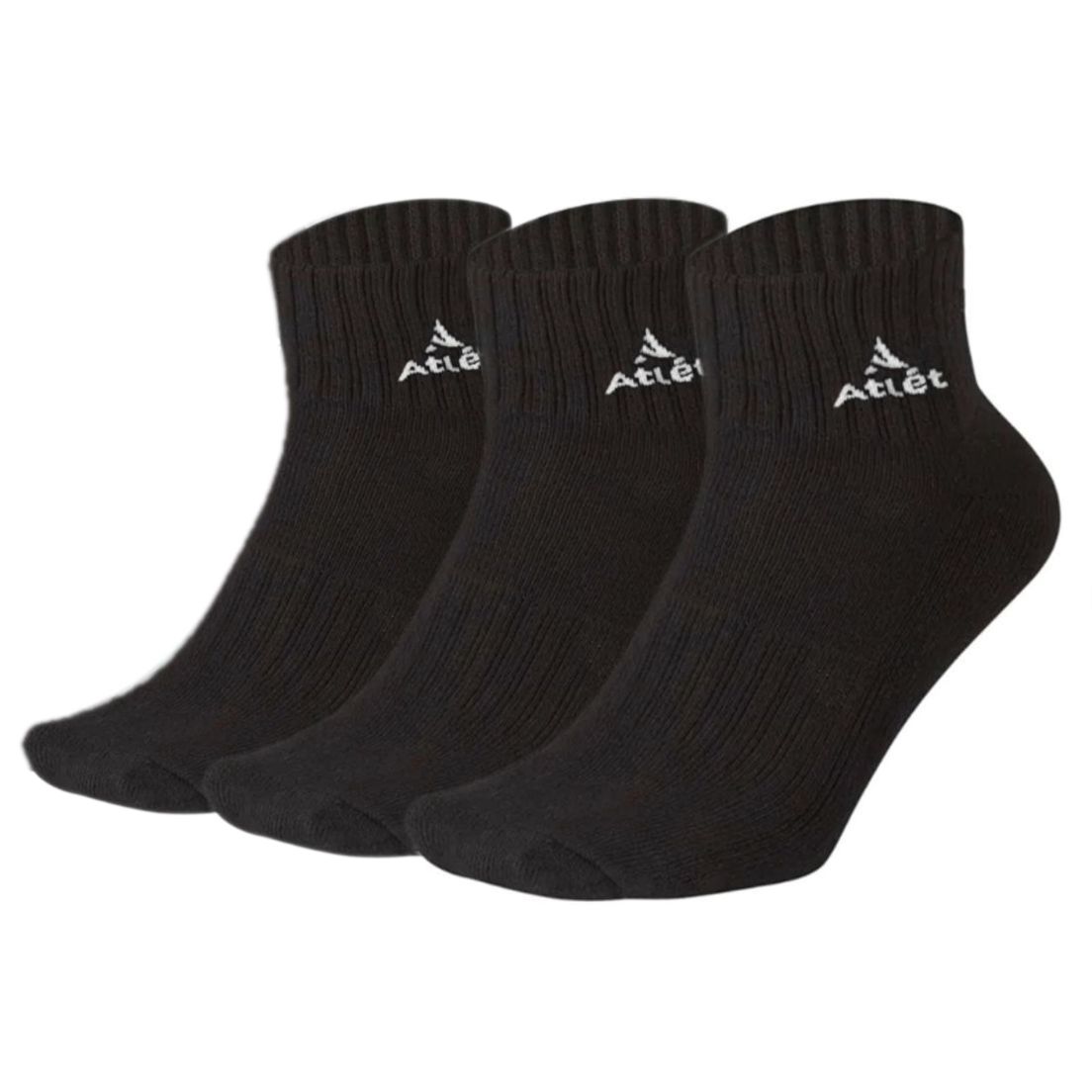 Medias Atlét Quarter Pack X 3 De Mujer