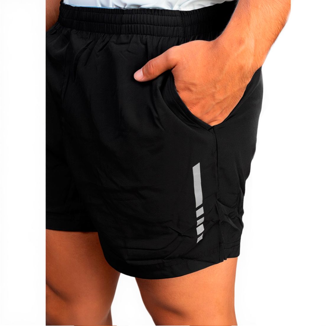 Short Atlét Running 2 En 1 De Hombre — imagen 3
