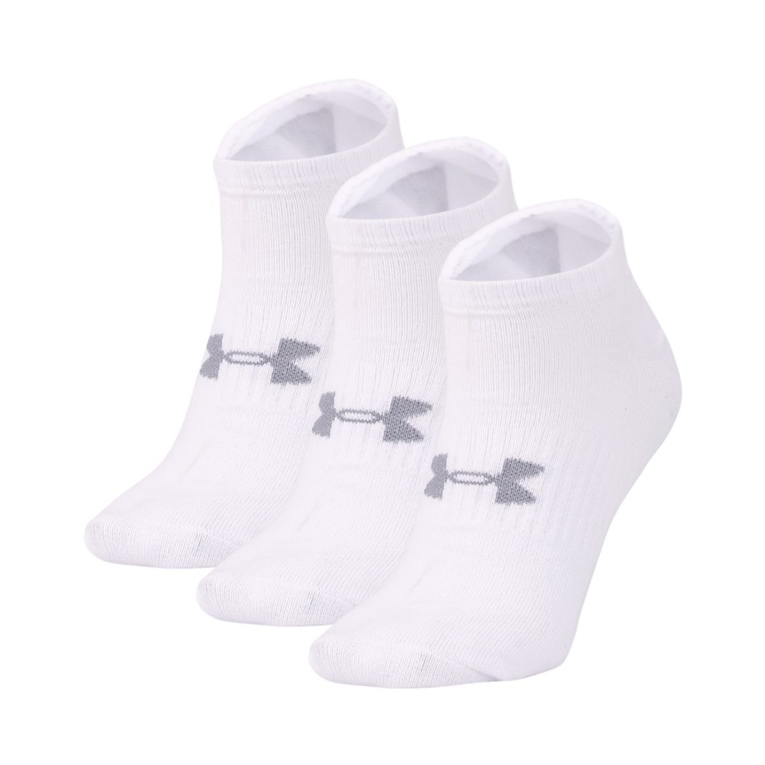 Medias Under Armour Core No Show Pack X3