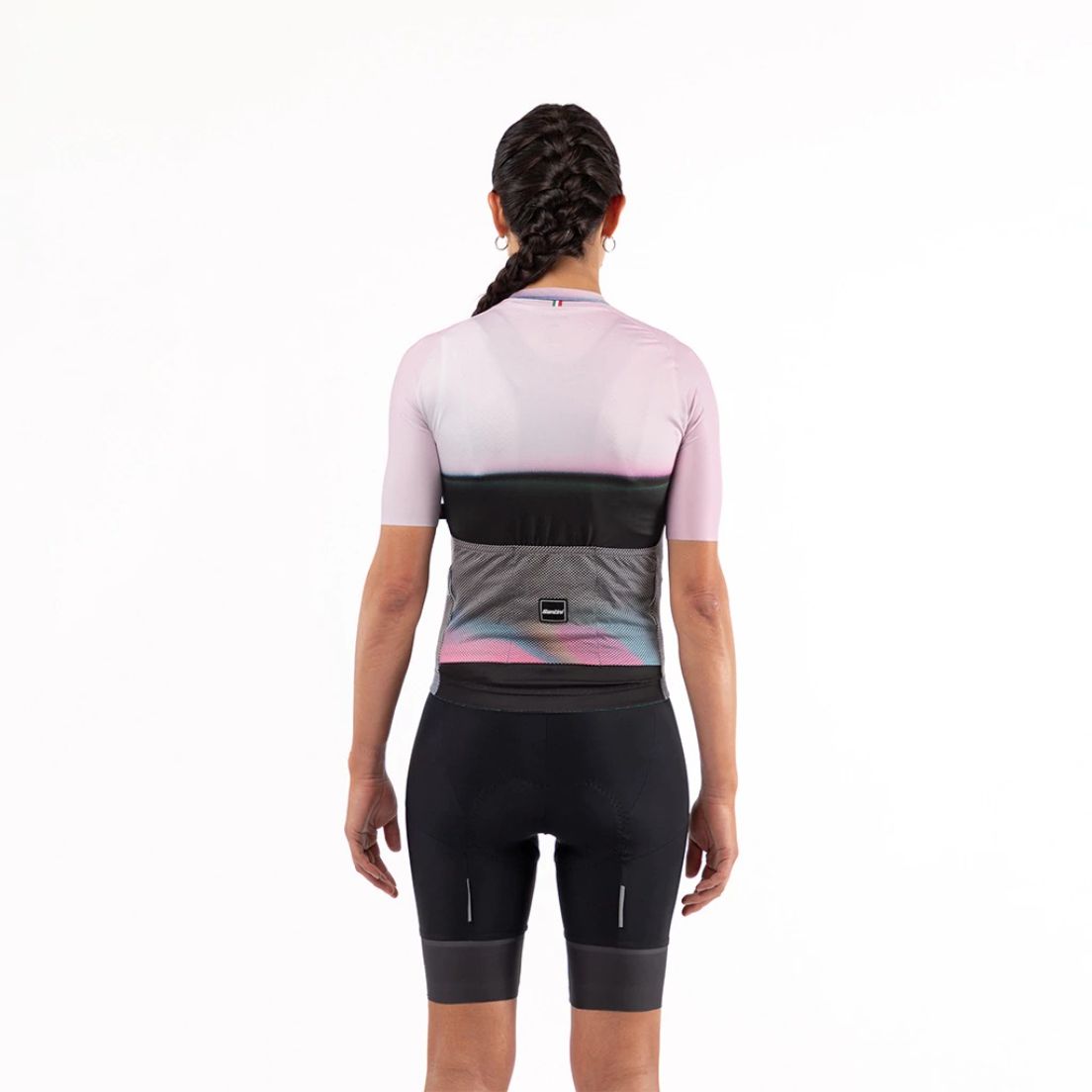 Remera De Ciclismo Santini Luce Unisex — imagen 4