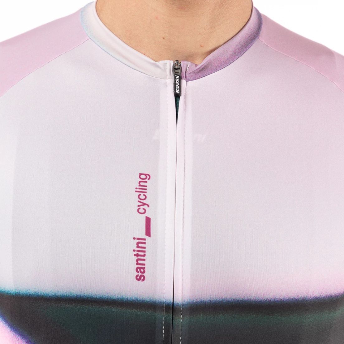 Remera De Ciclismo Santini Luce Unisex — imagen 5