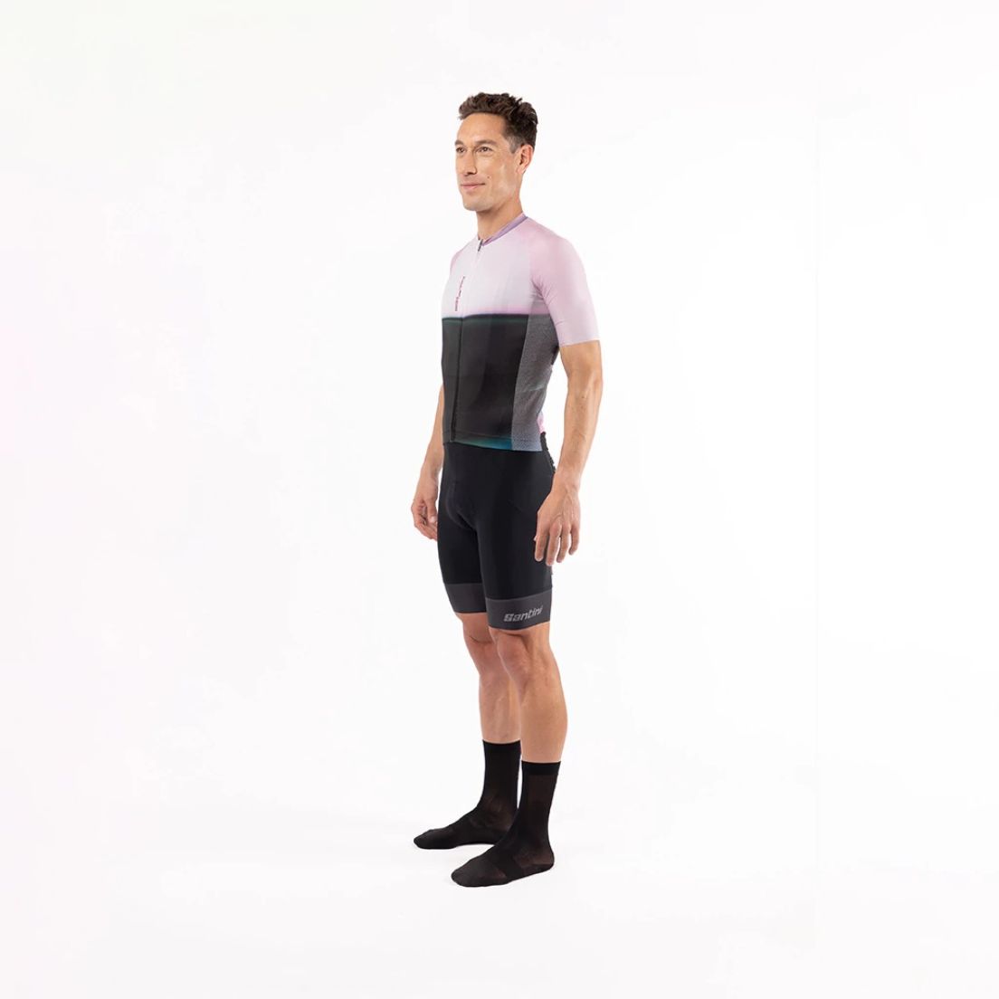 Remera De Ciclismo Santini Luce Unisex — imagen 13