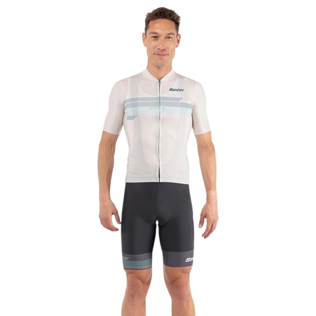 Remera De Ciclismo Santini Horizon De Hombre