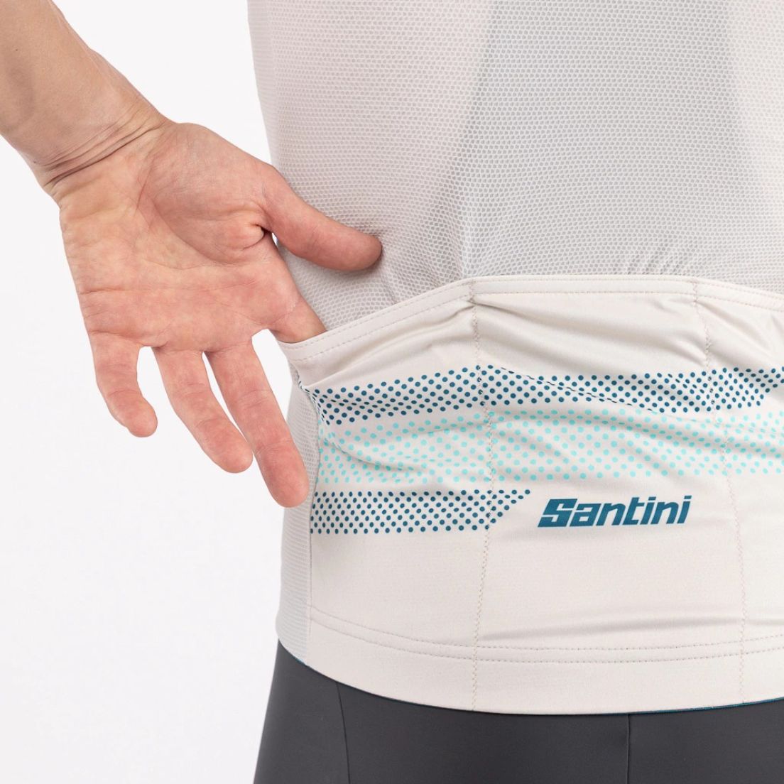 Remera De Ciclismo Santini Horizon De Hombre — imagen 7