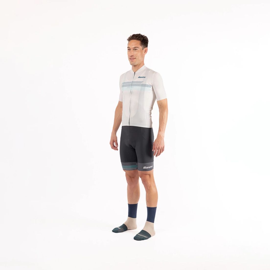 Remera De Ciclismo Santini Horizon De Hombre — imagen 8
