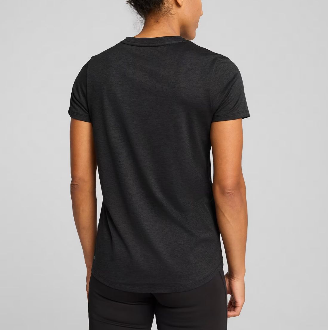 Remera Puma Tad Essential Heather De Mujer — imagen 5