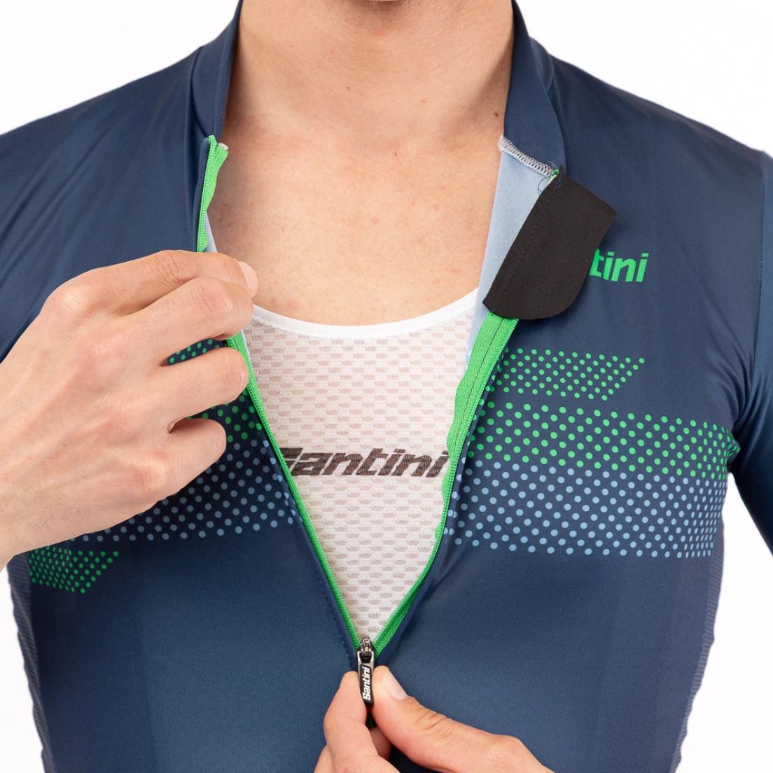 Remera De Ciclismo Santini Horizon De Hombre — imagen 6