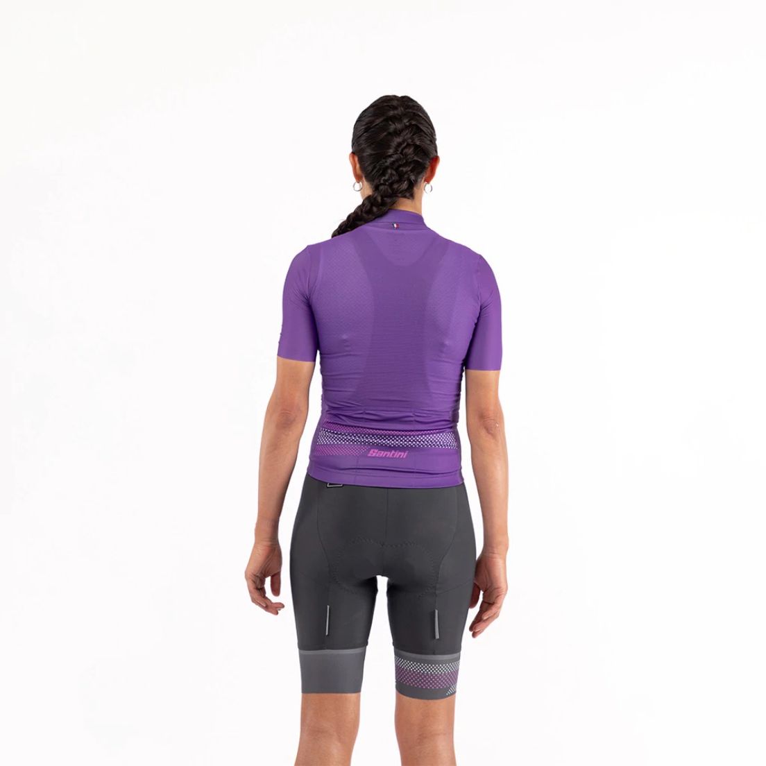 Remera De Ciclismo Santini Horizon De Mujer — imagen 2