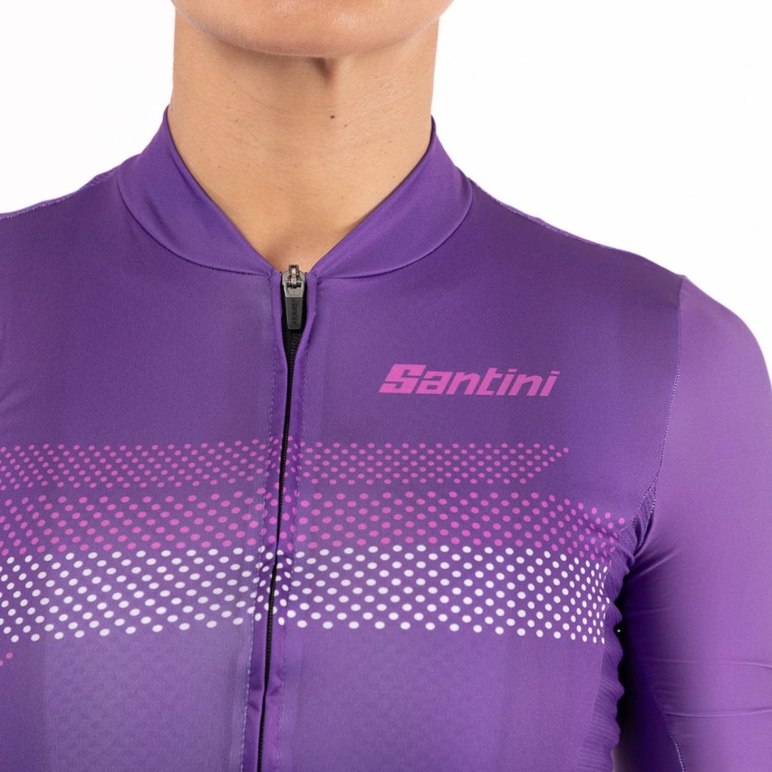 Remera De Ciclismo Santini Horizon De Mujer — imagen 3