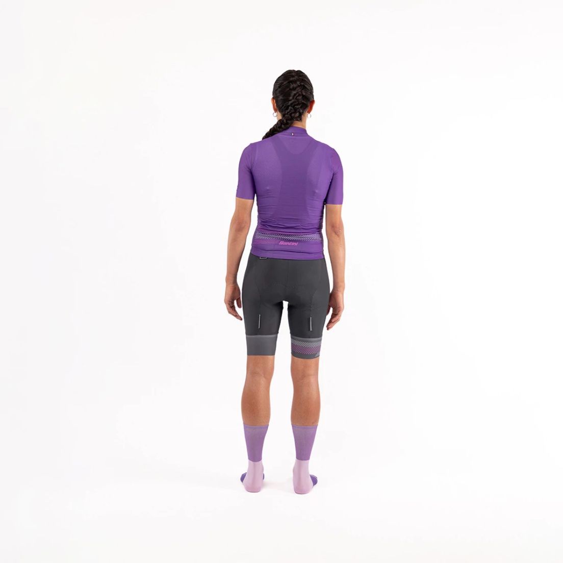 Remera De Ciclismo Santini Horizon De Mujer — imagen 9