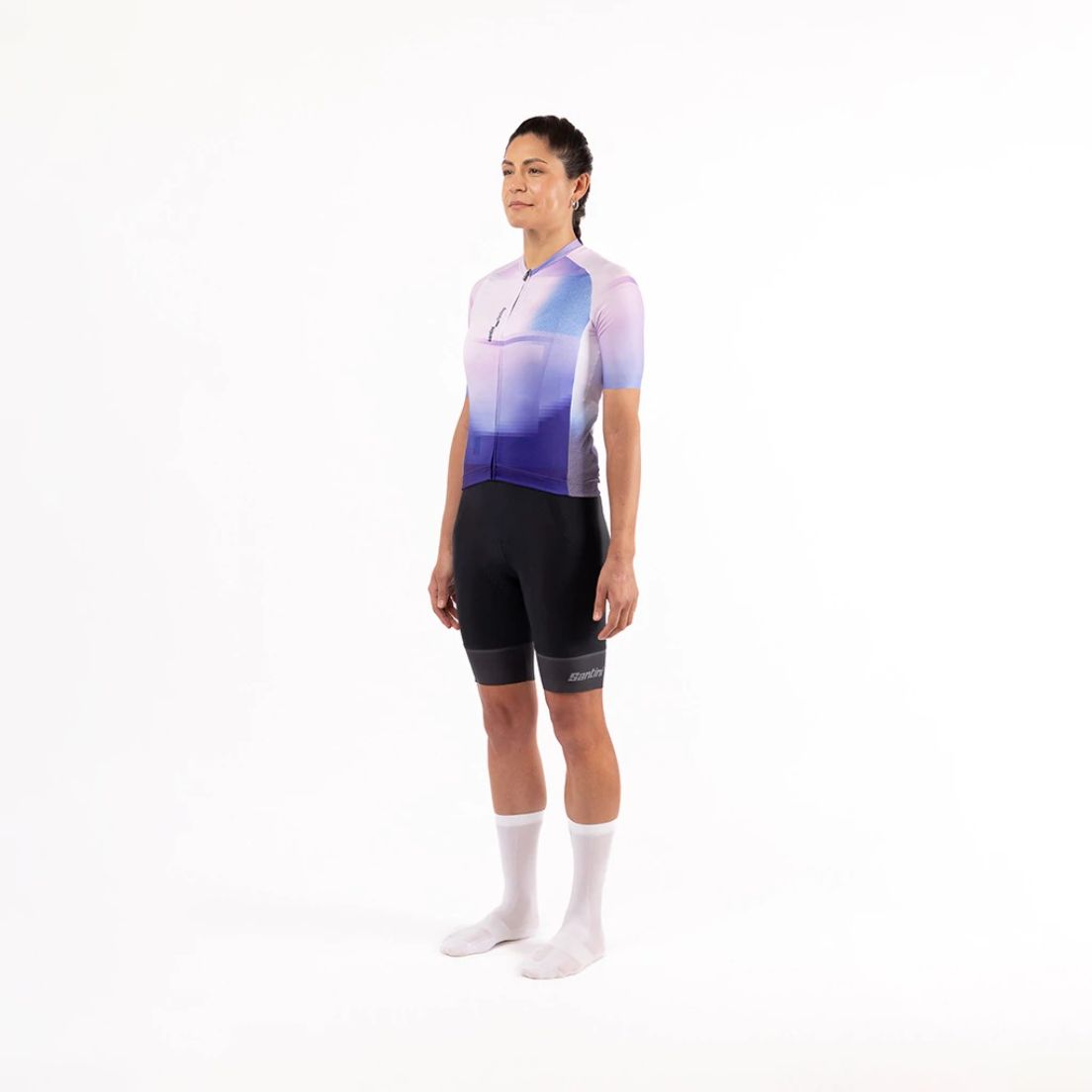 Remera De Ciclismo Santini Luce Unisex — imagen 10