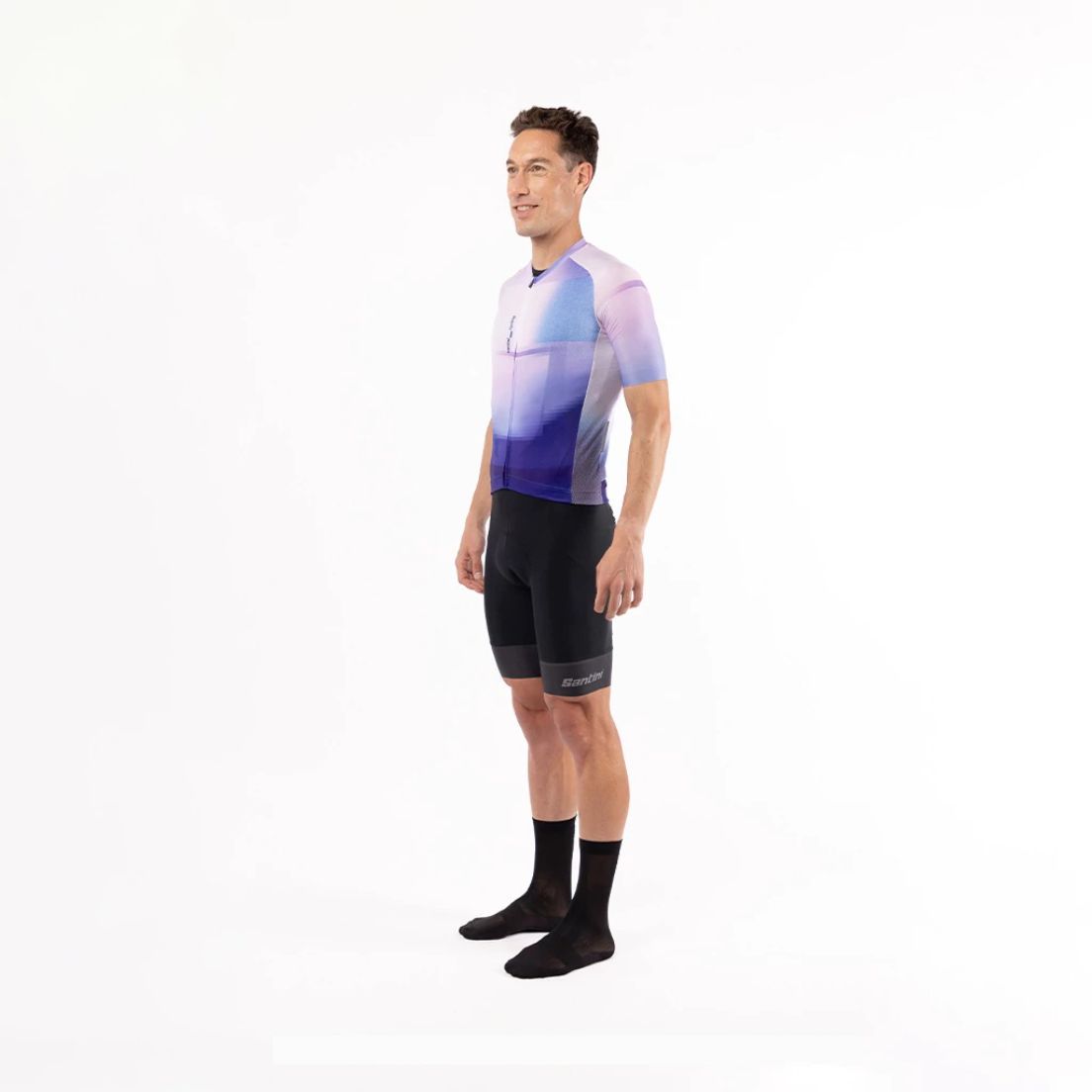 Remera De Ciclismo Santini Luce Unisex — imagen 13