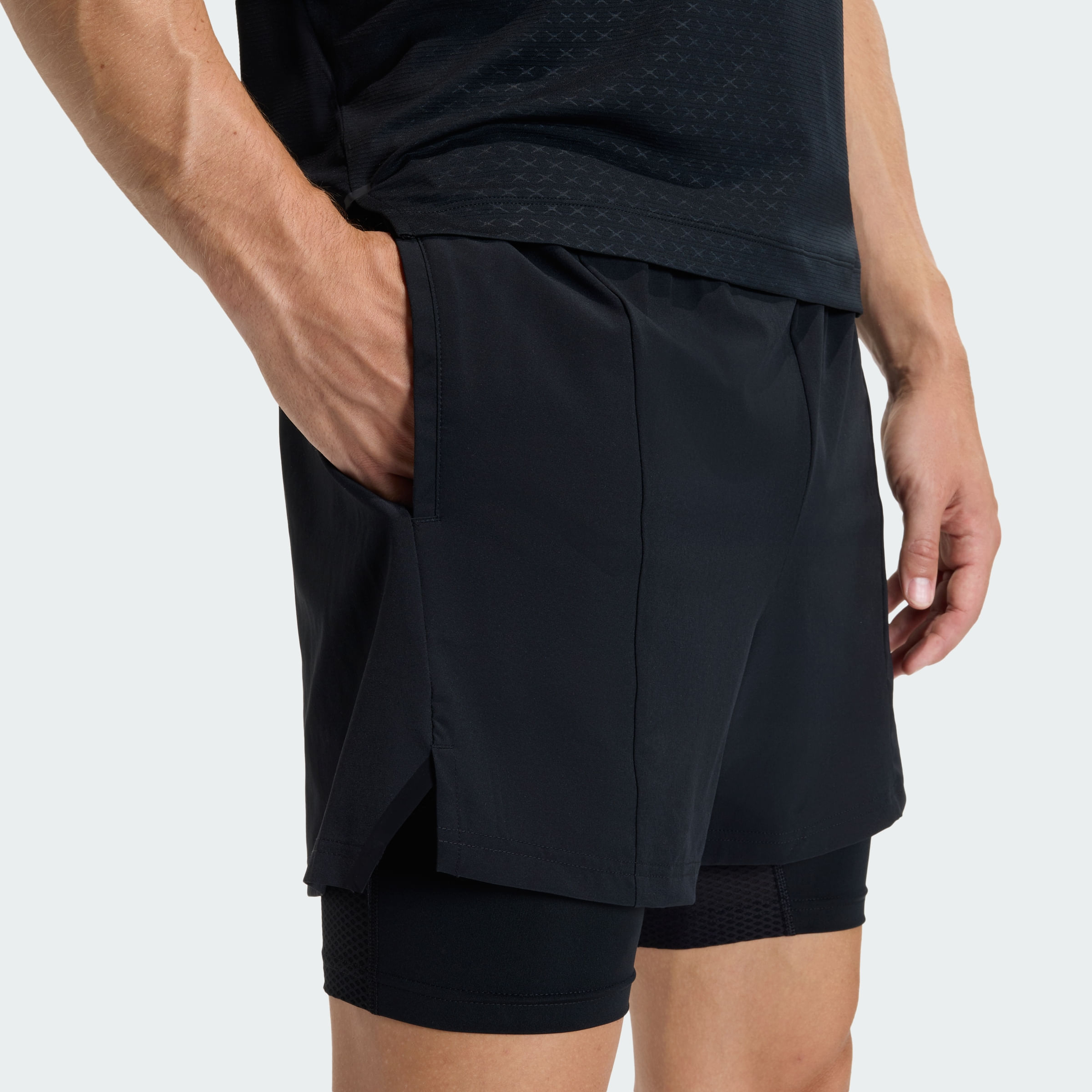 Shorts adidas CALZA D4T WORKOUT 2EN1 Hombre — imagen 6