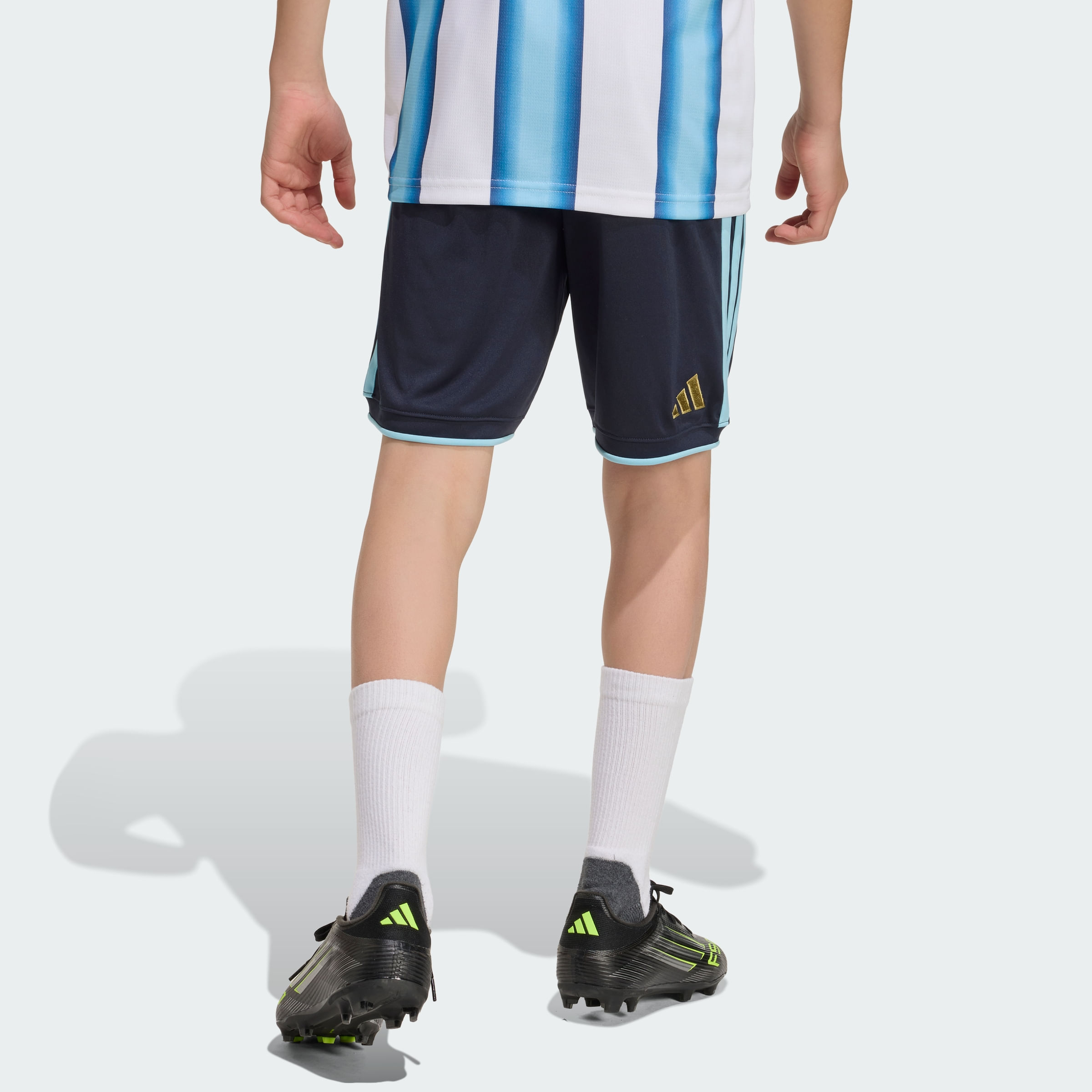 Shorts adidas Titular para Niños Selección Argentina 26 — imagen 3