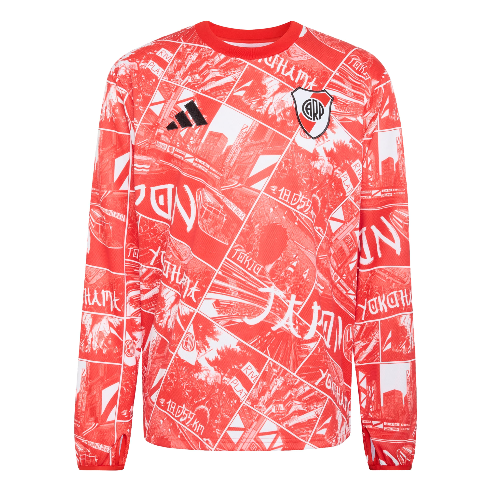 Buzos adidas Camiseta de precalentamiento River Plate 25/26 Tiro 25 Hombre