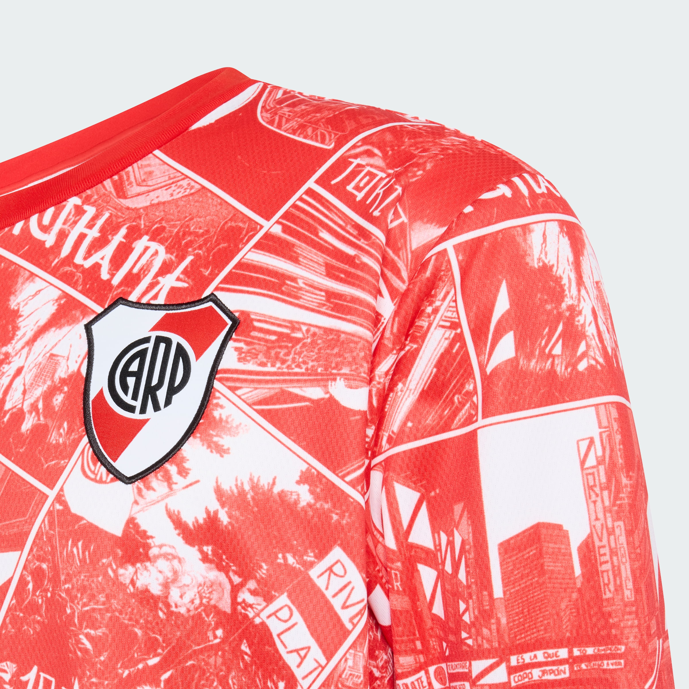 Buzos adidas Camiseta de precalentamiento River Plate 25/26 Tiro 25 Hombre — imagen 4