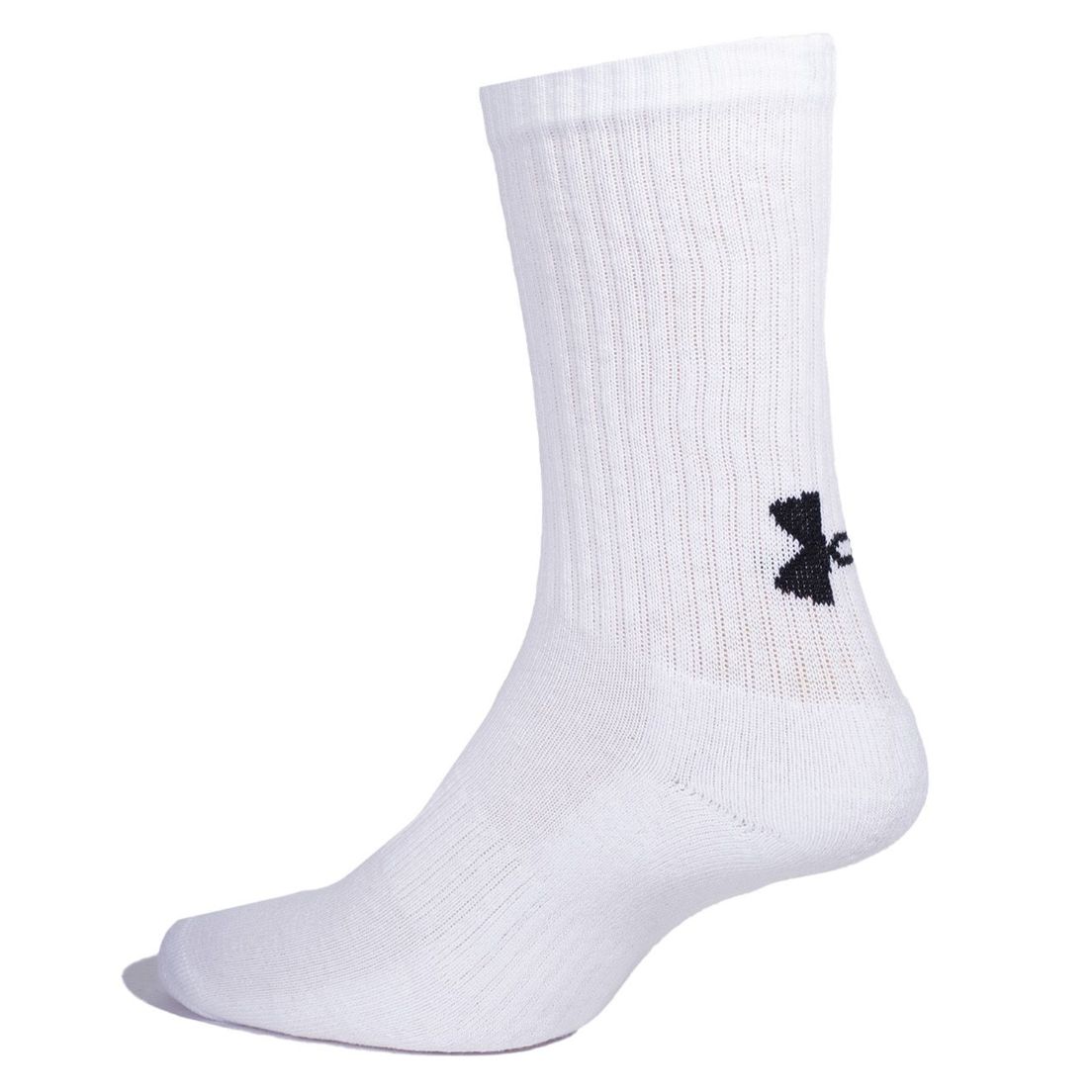 Medias Under Armour Core Cotton Crew Pack X3 Unisex — imagen 3