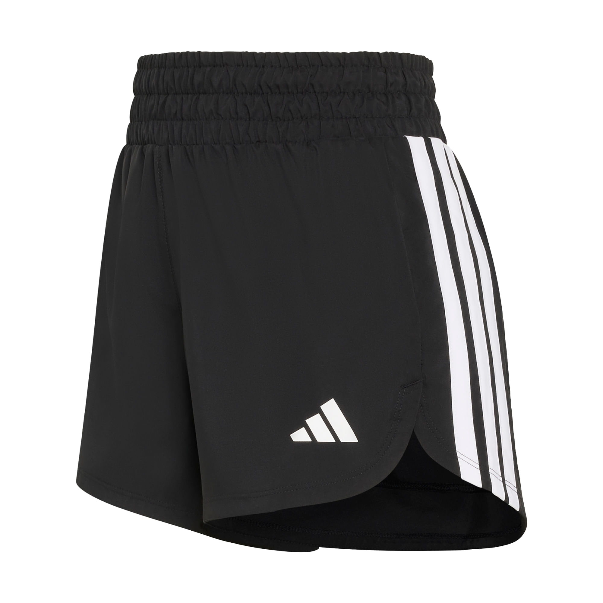 Shorts adidas Pacer Workout Tejidos de Tiro Alto Mujer