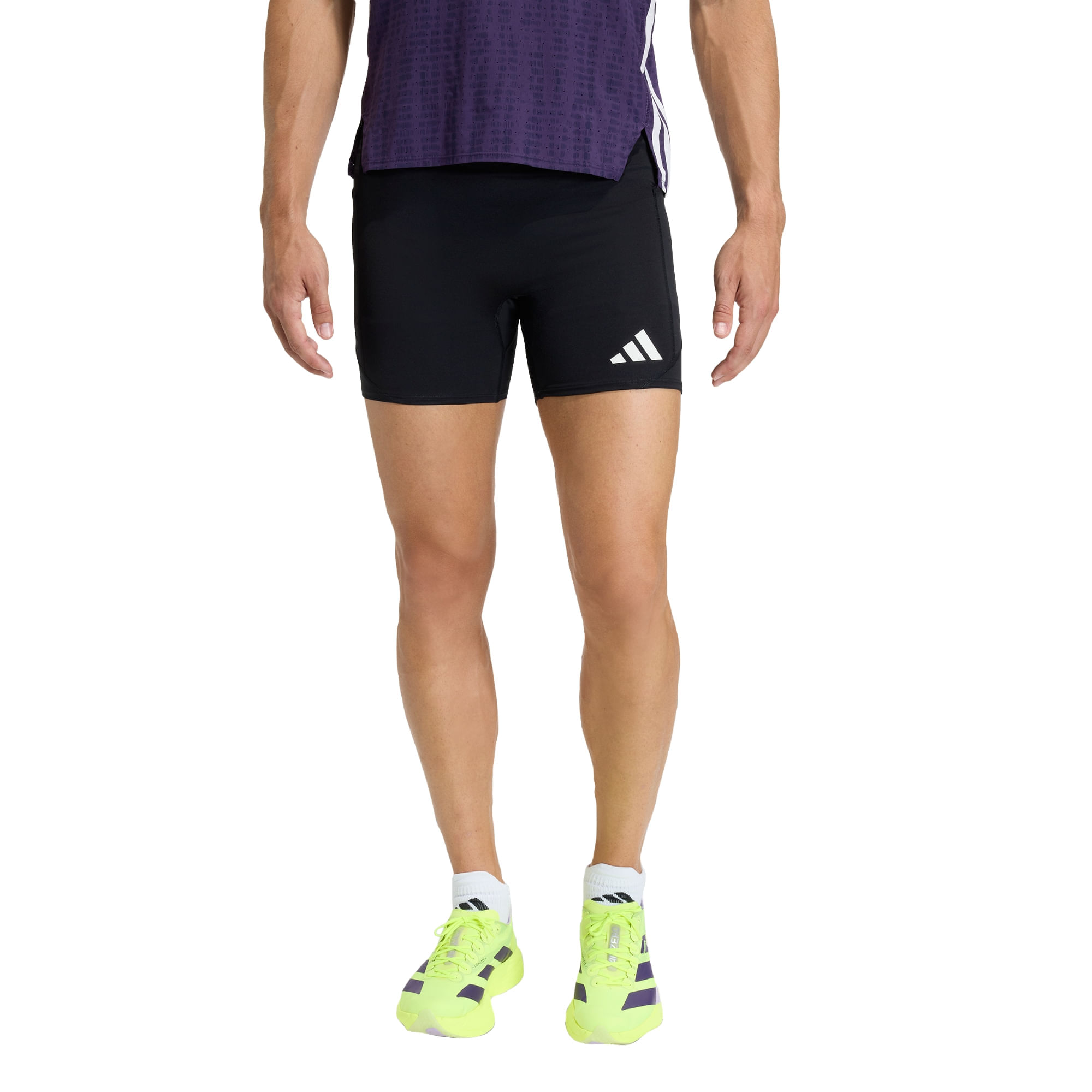 Calza adidas Corta de Running Adizero con Bolsillos Hombre — imagen 2