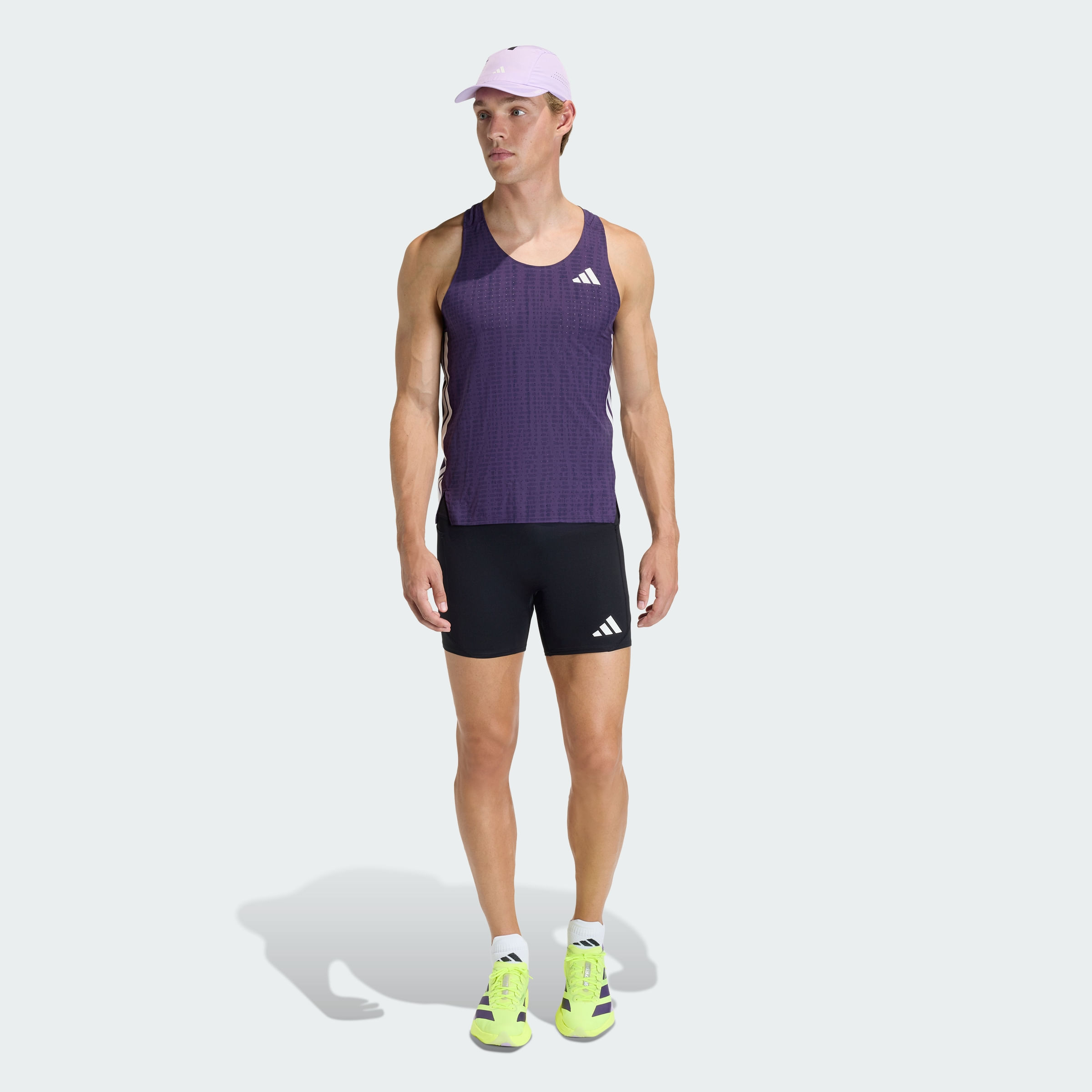 Calza adidas Corta de Running Adizero con Bolsillos Hombre — imagen 4