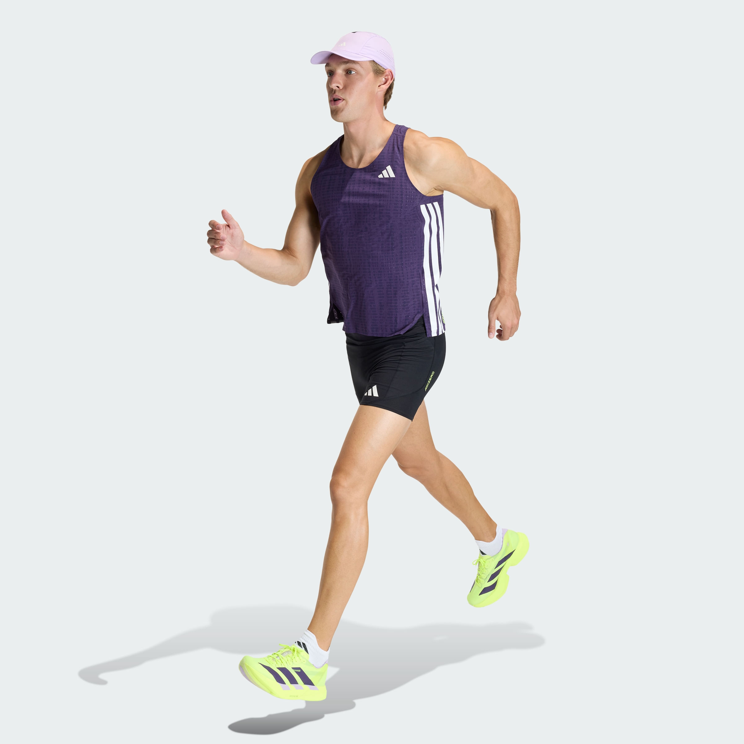 Calza adidas Corta de Running Adizero con Bolsillos Hombre — imagen 7