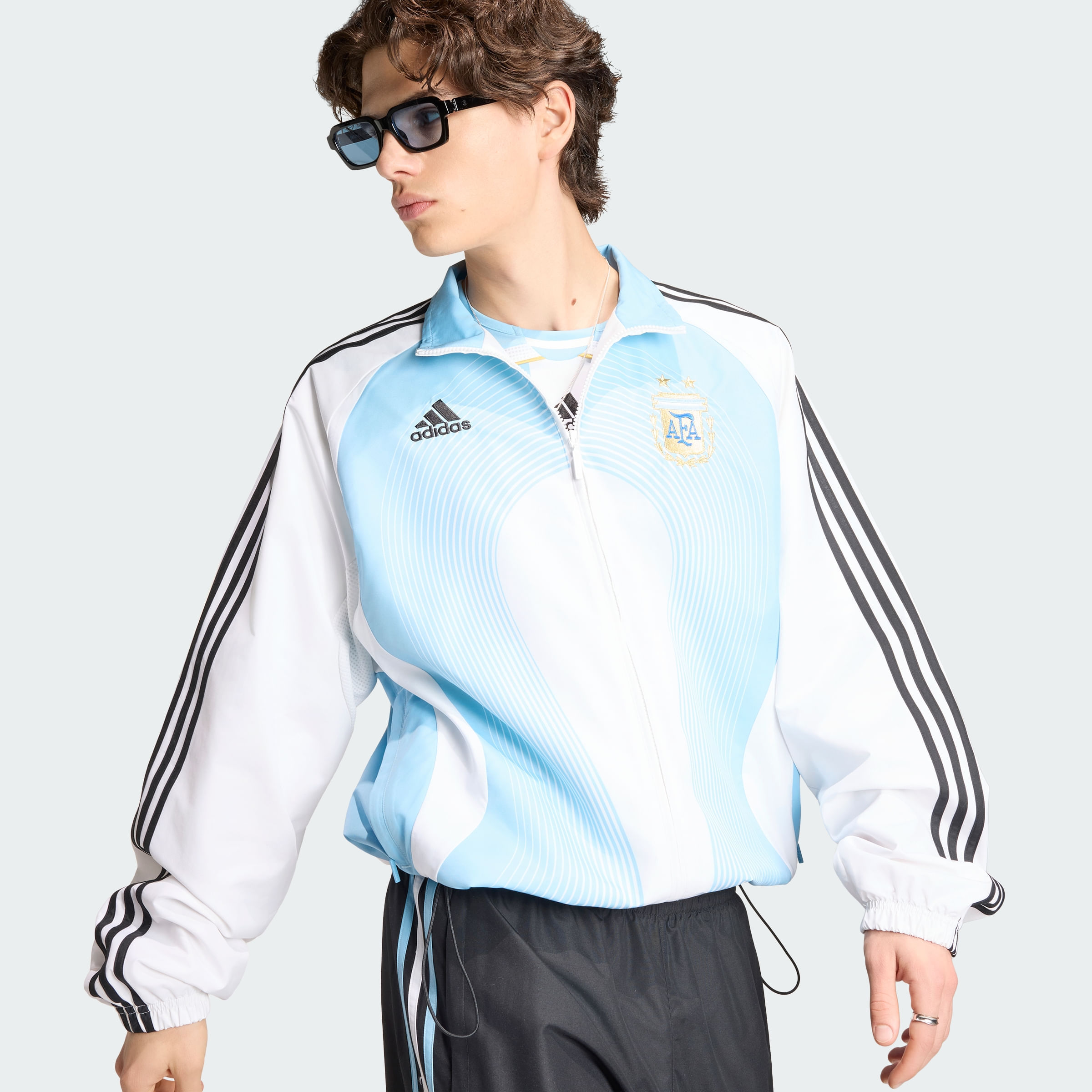 Campera adidas Deportiva Titular Argentina 2006 Hombre — imagen 4