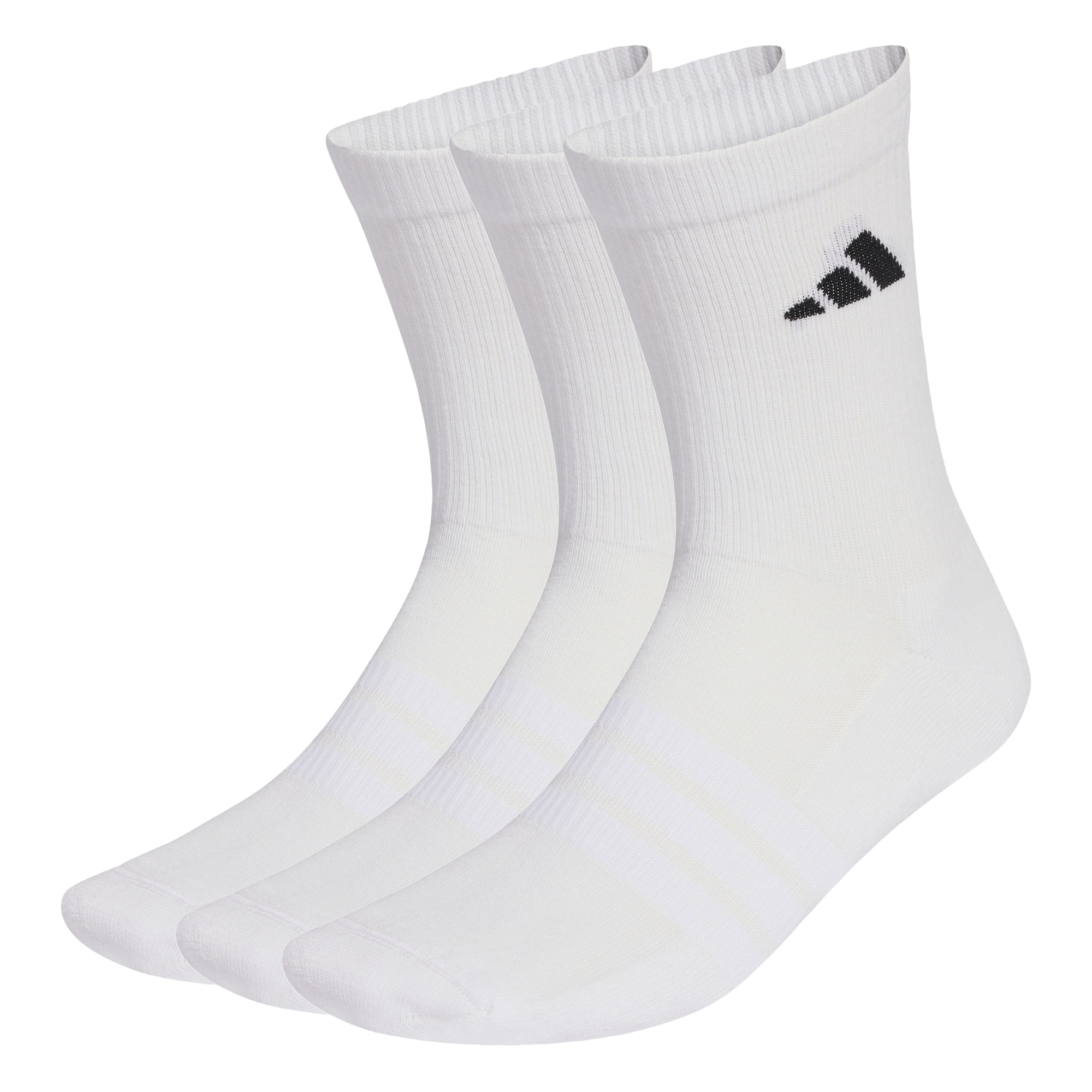 Medias adidas A MEDIA PANTORILLA SPORTSWEAR ACOLCHADAS, PAQUETE DE 3 PARES Unisex
