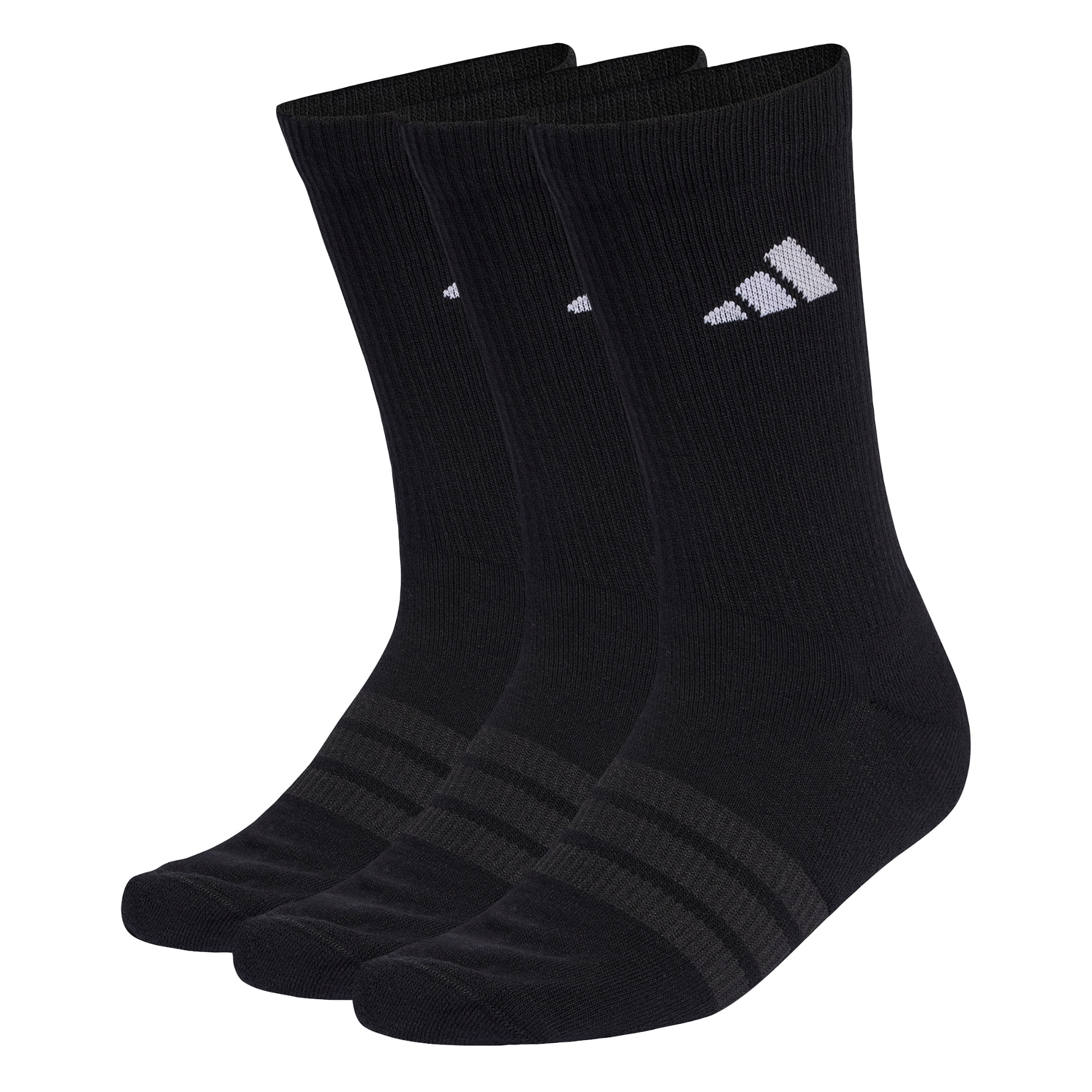 Medias adidas A MEDIA PANTORILLA SPORTSWEAR ACOLCHADAS, PAQUETE DE 3 PARES Unisex