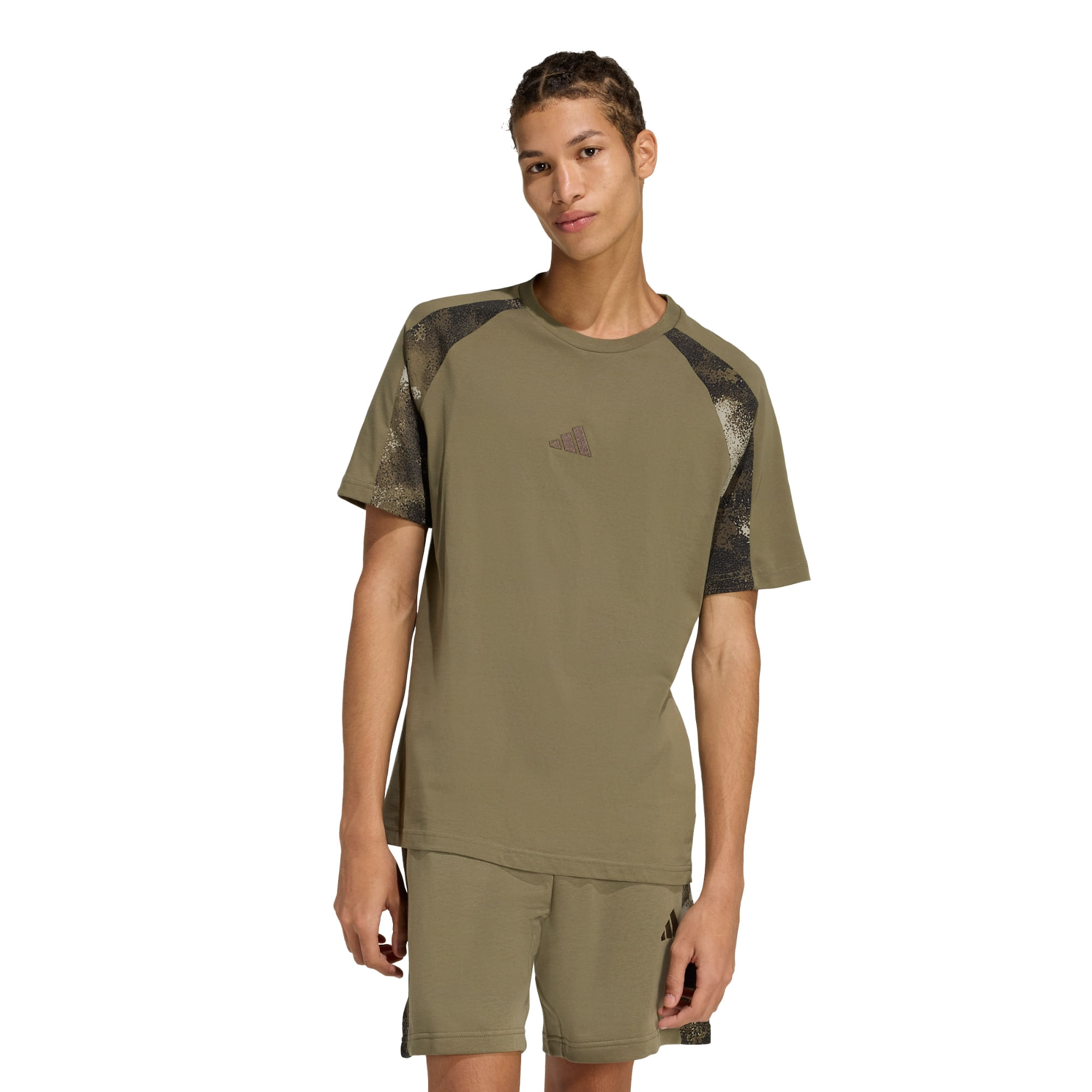Remera Mangas cortas adidas M CAMO PRINT TE Hombre — imagen 2